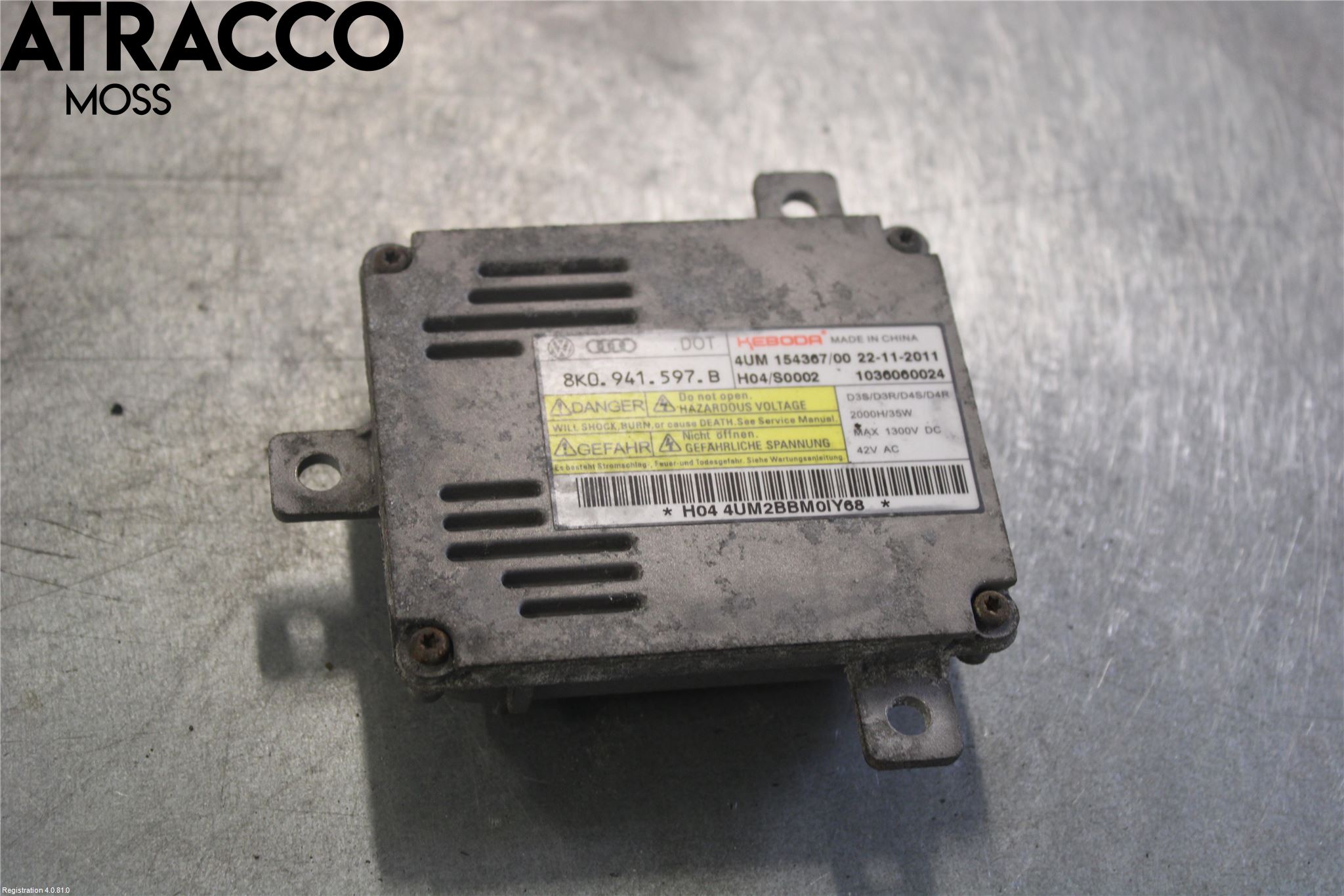 Volkswagen VW PASSAT 11-14 Styreenhet Xenon