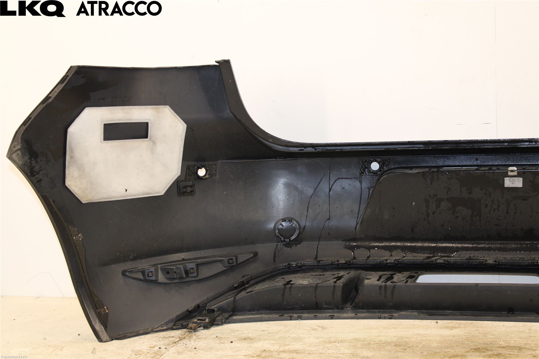 Volkswagen VW GOLF / E-GOLF VII 13-20 Støtfanger Bak