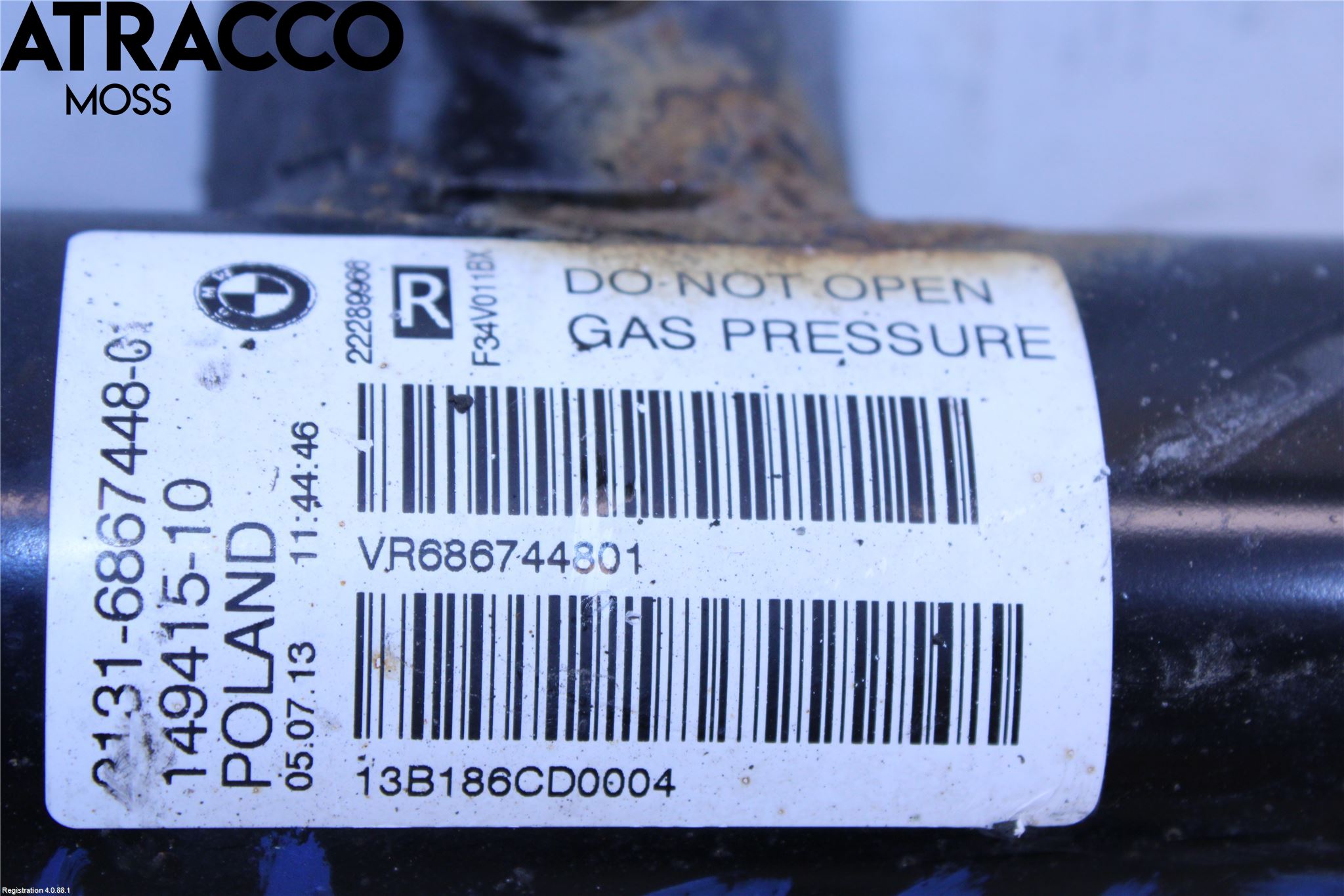 BMW 3 GT F34 13-19 Fjærbein Foran Høyre