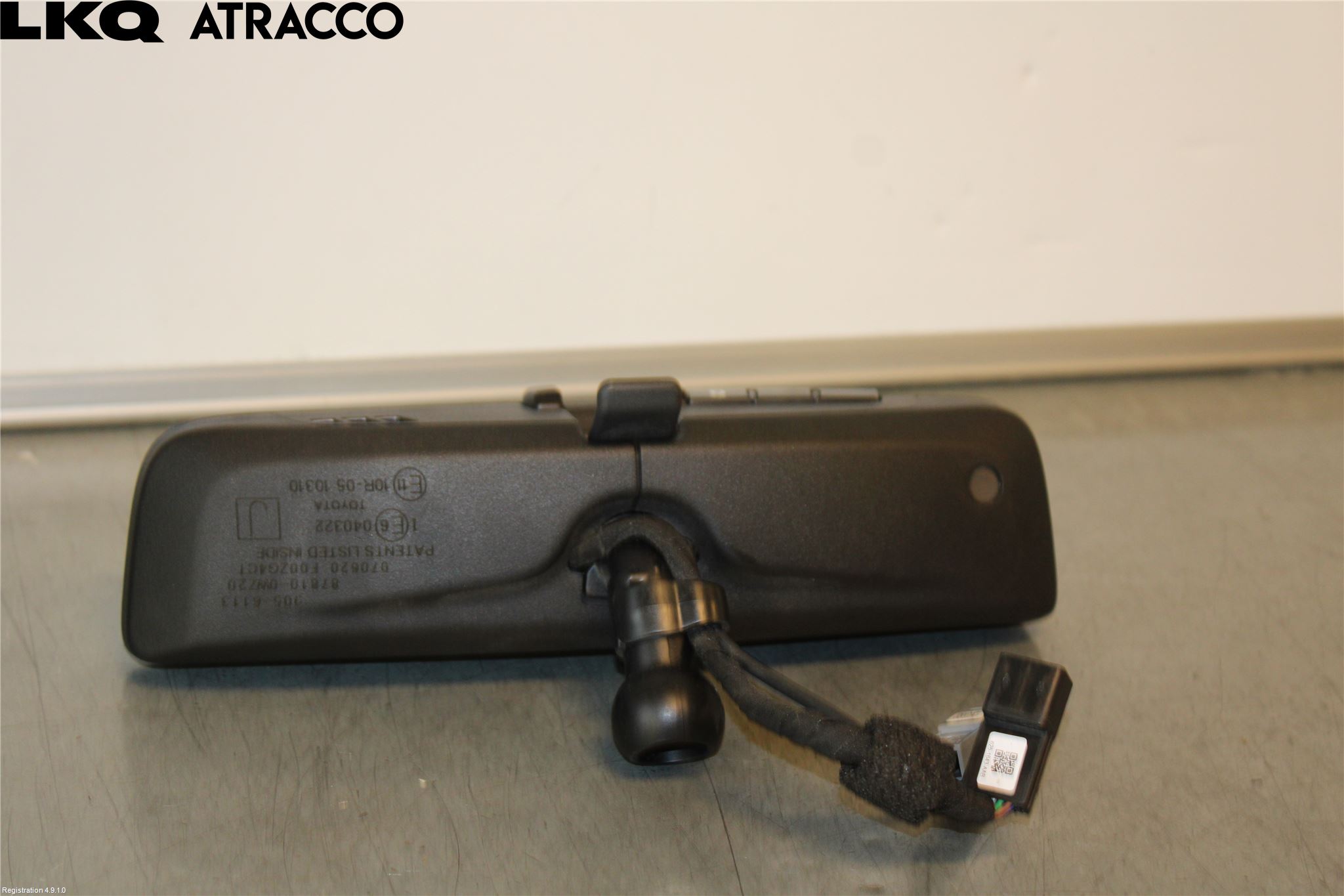 Toyota RAV4 19- Speil Innvendig El