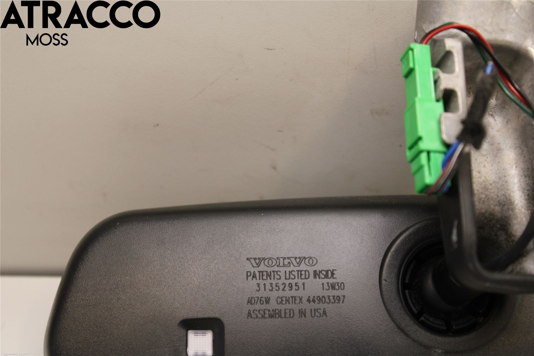 Volvo XC60 14-17 Speil Innvendig El