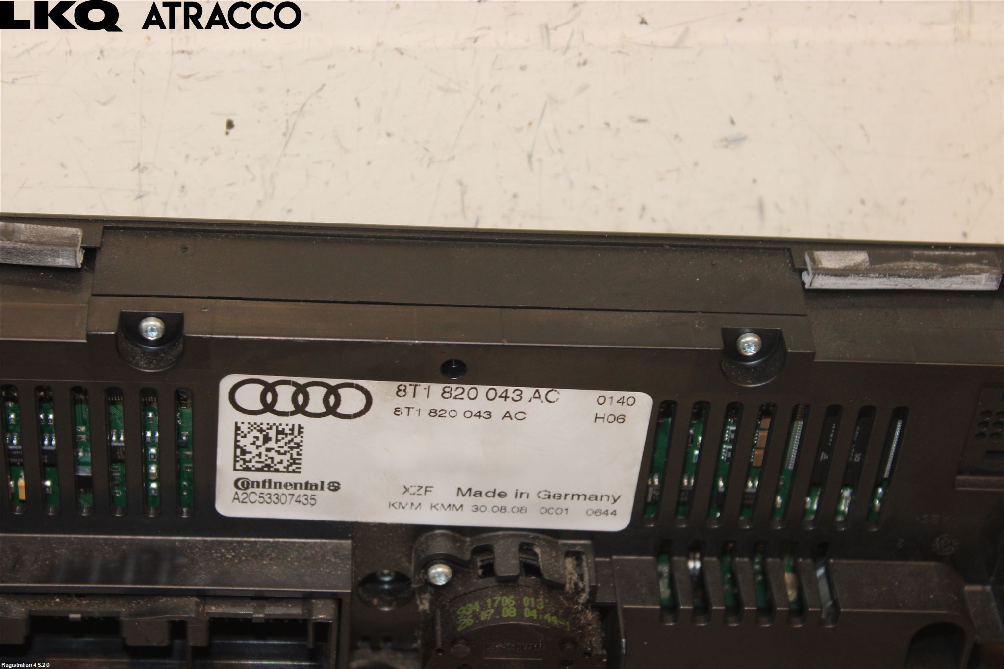 Audi A4/S4 08-11 Varme Ac Betjening-Display