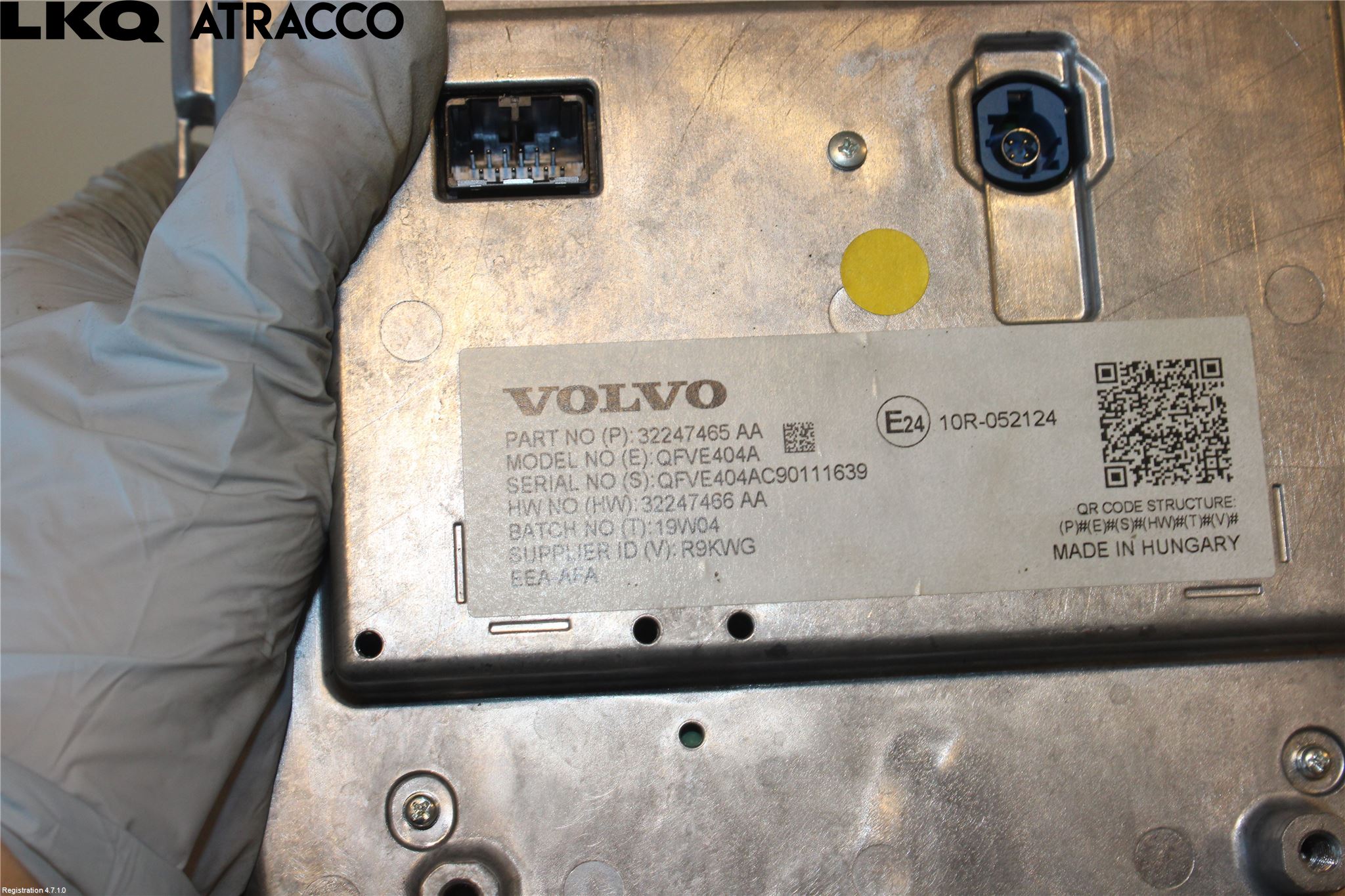 Volvo V60 19- Multifunktionsdisplay