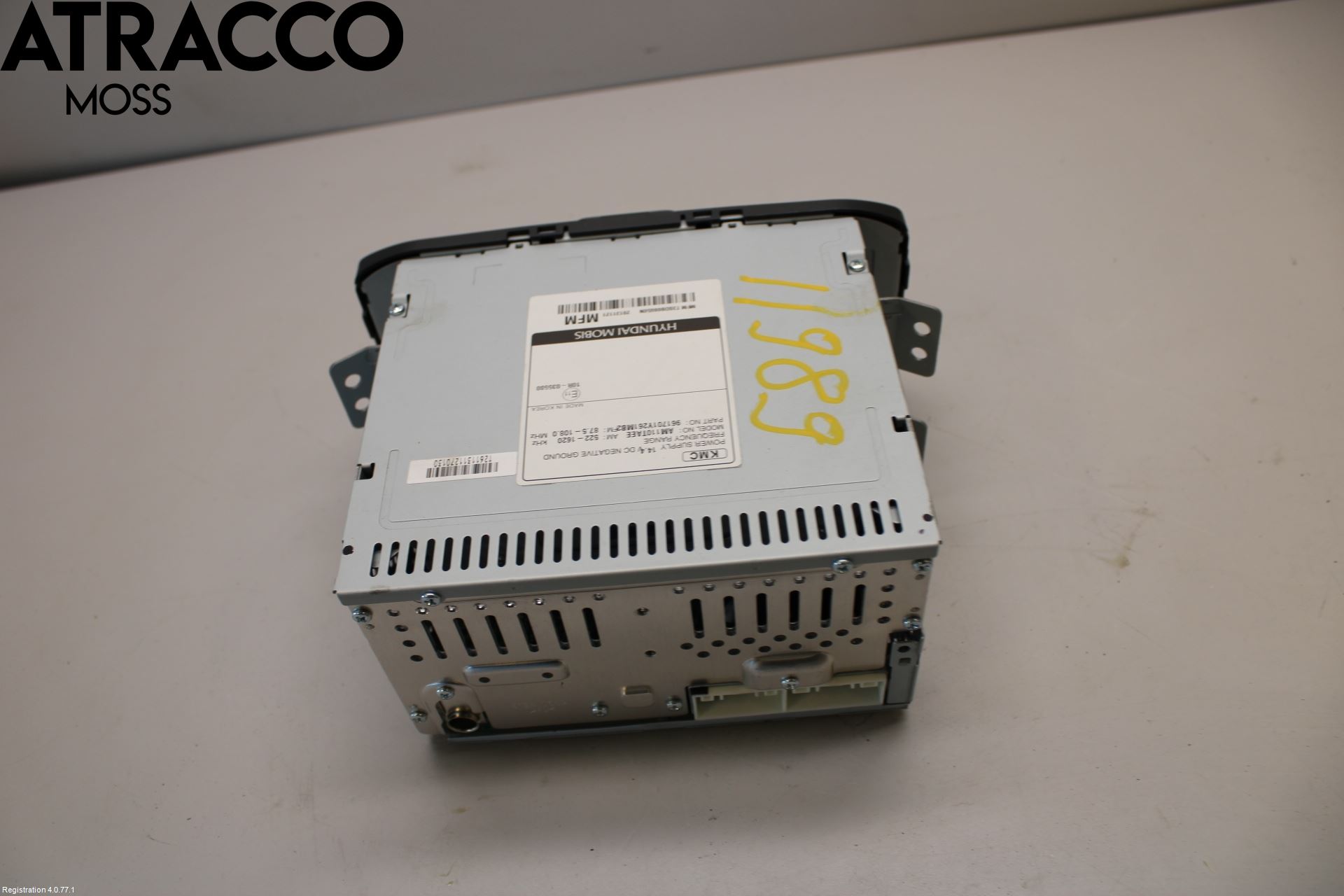 Kia PICANTO 12-17 Stereo Radio Med Cd