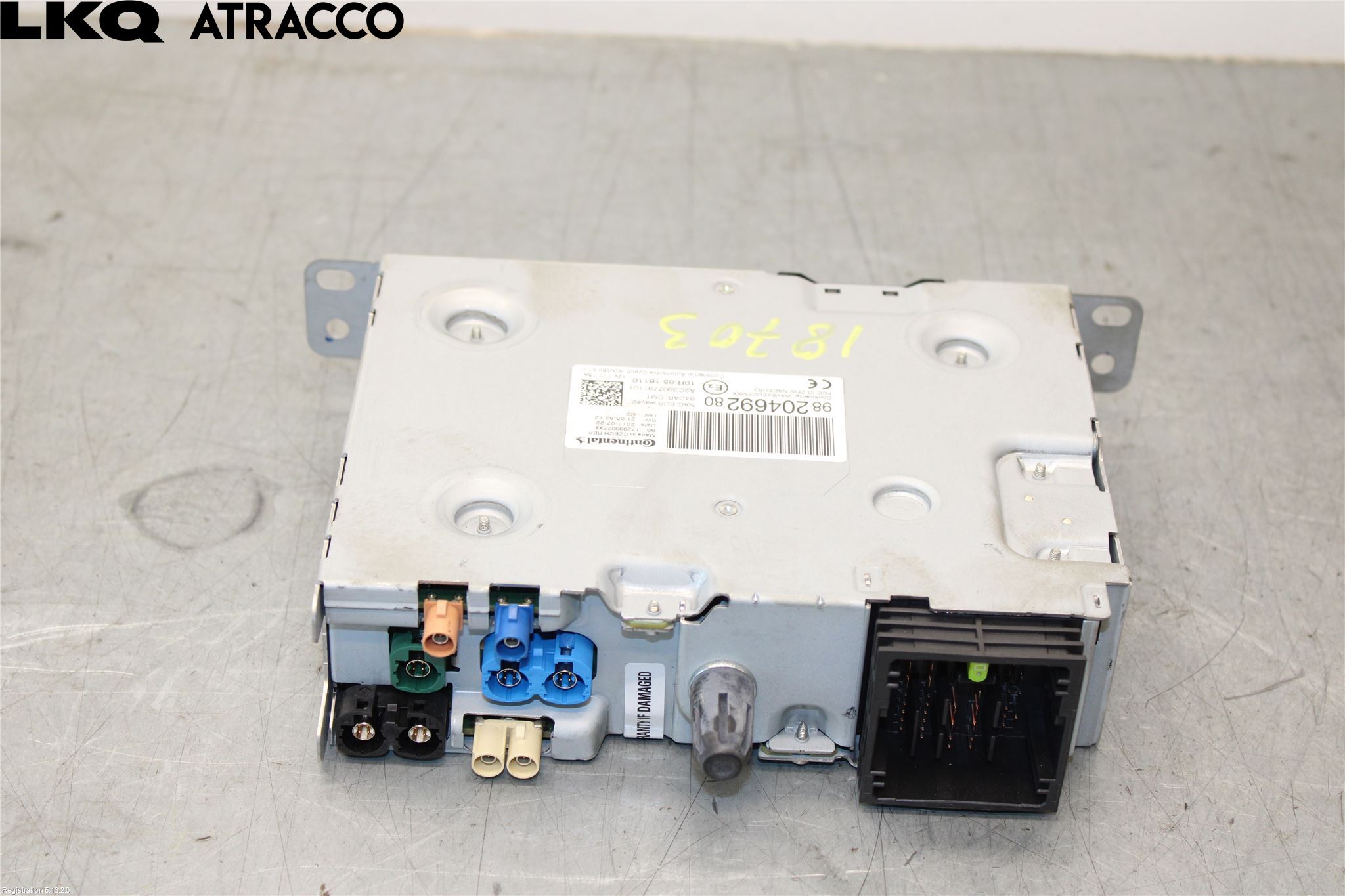 Citroen C4 GRAND PICASSO 14-18 Stereo Radio