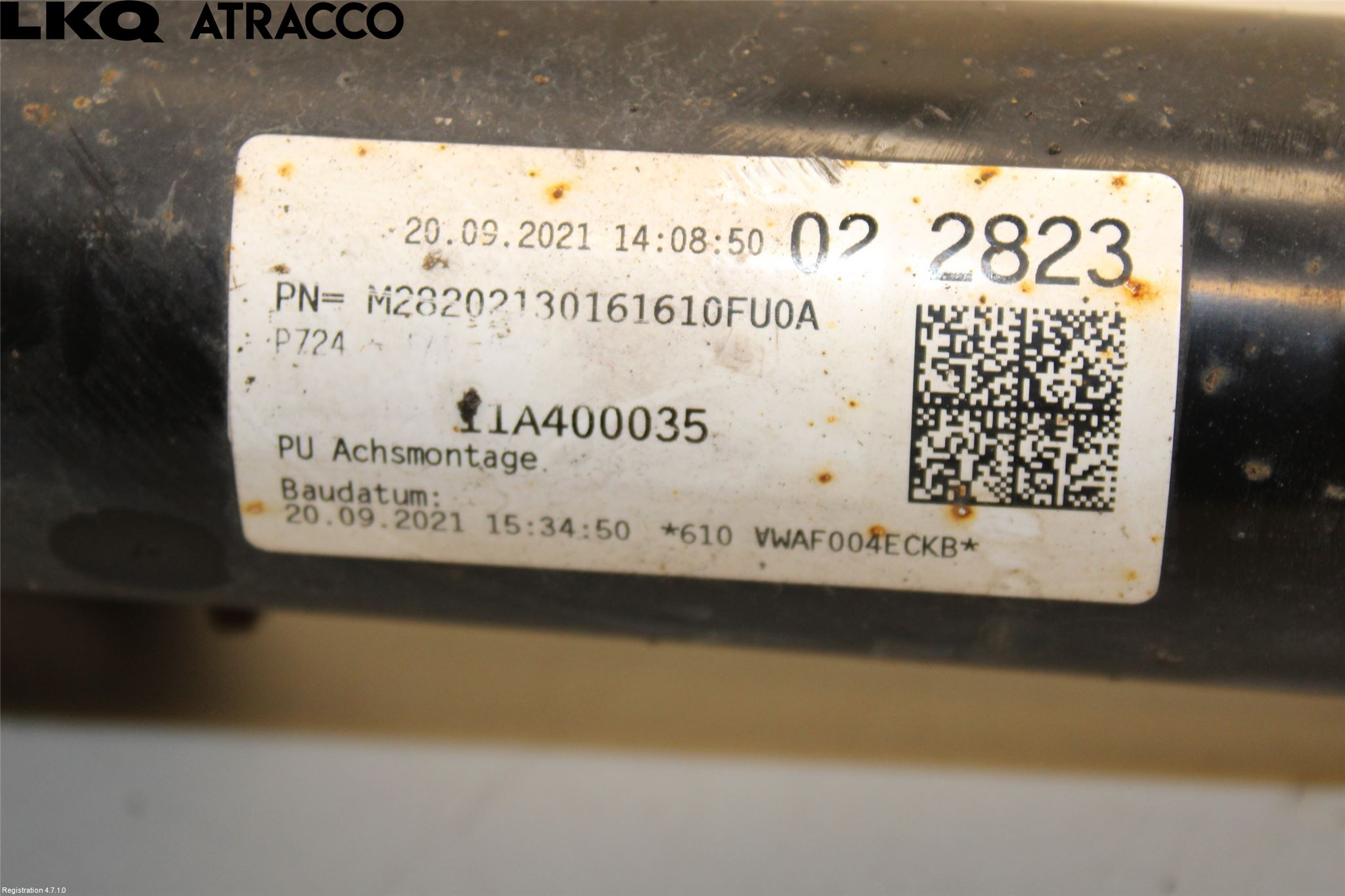 Volkswagen VW ID.4 21- Fjærbein Foran Venstre