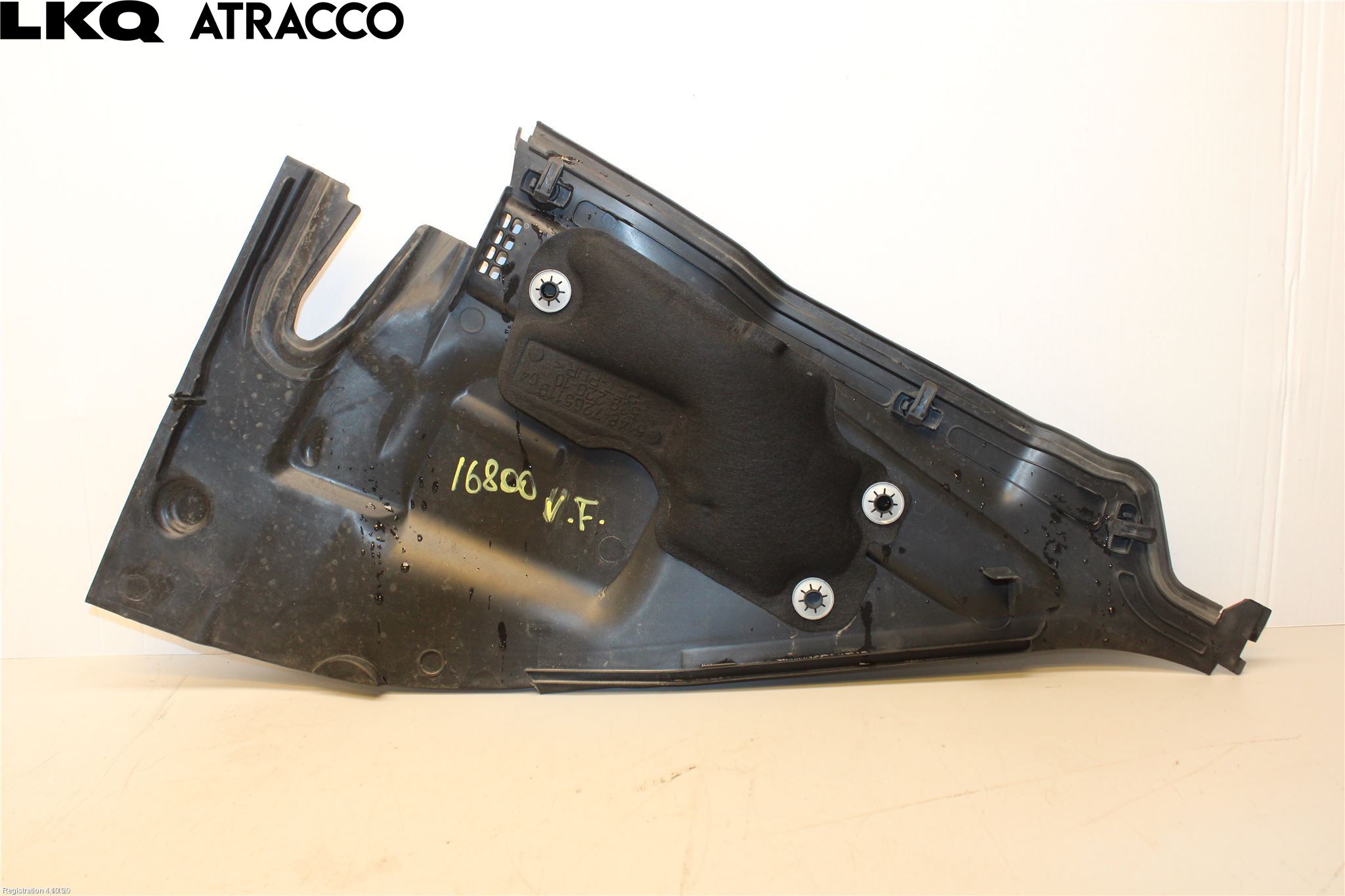 BMW 3 F30/F31/F80 12-19 Visker Deksel-Grill-Under Frr