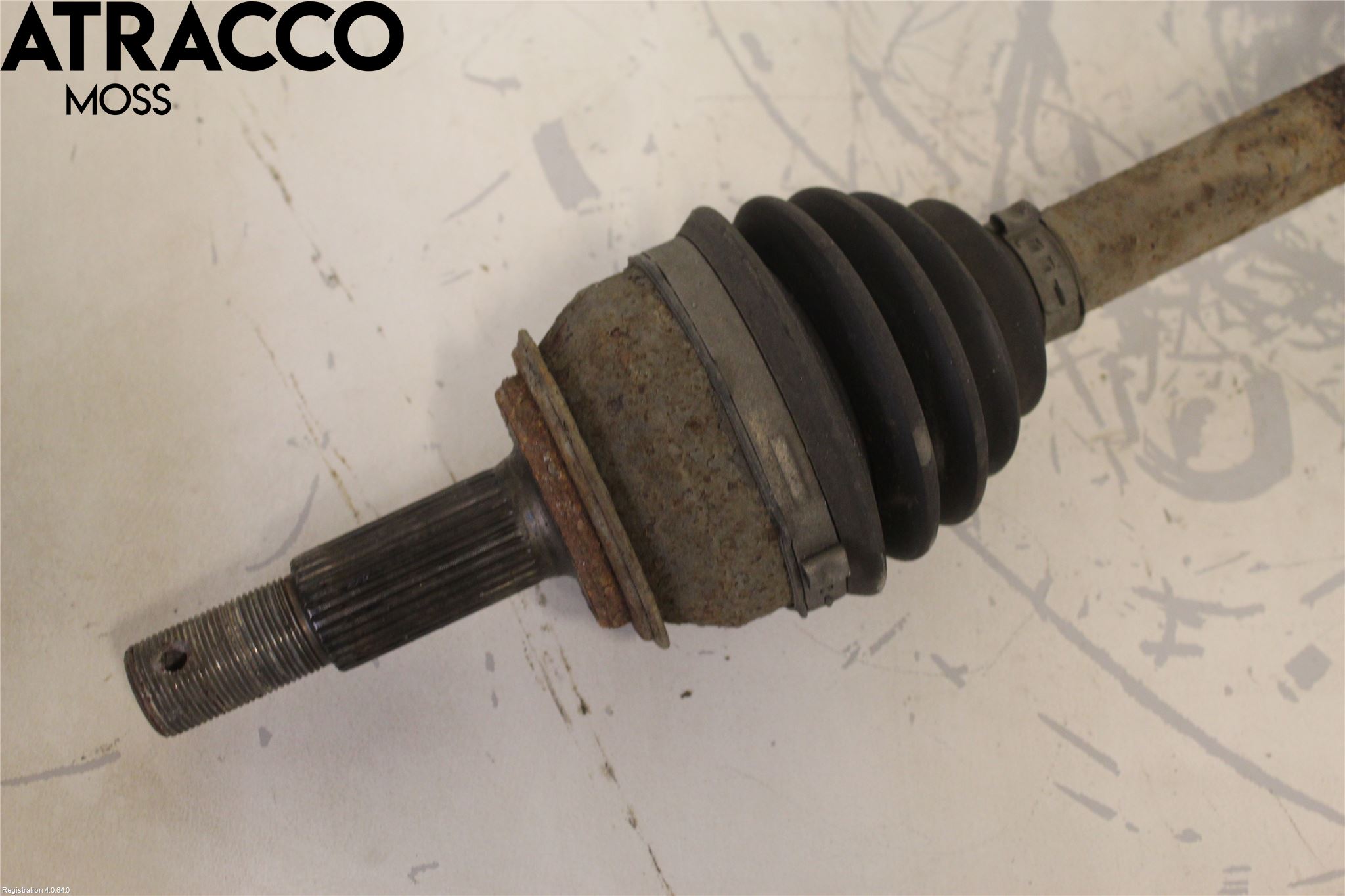 Nissan QASHQAI 14-17 Drivaksel Foran Kompl Høyre