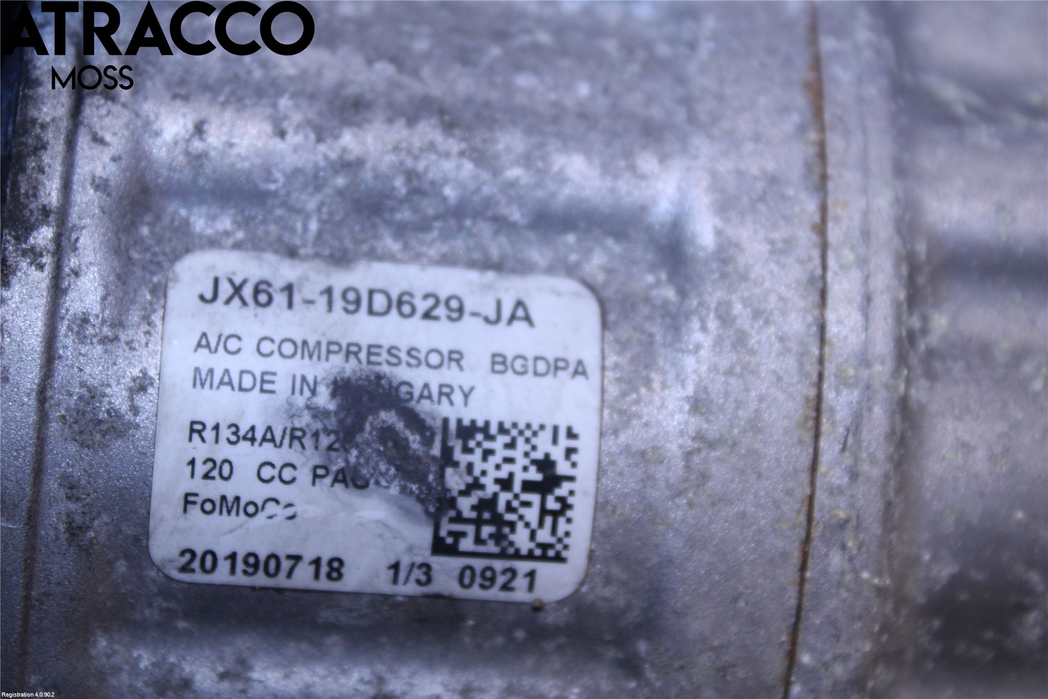 Ford TRANSIT/TOURNEO CONNECT 13-22 Varme Ac Kompressor