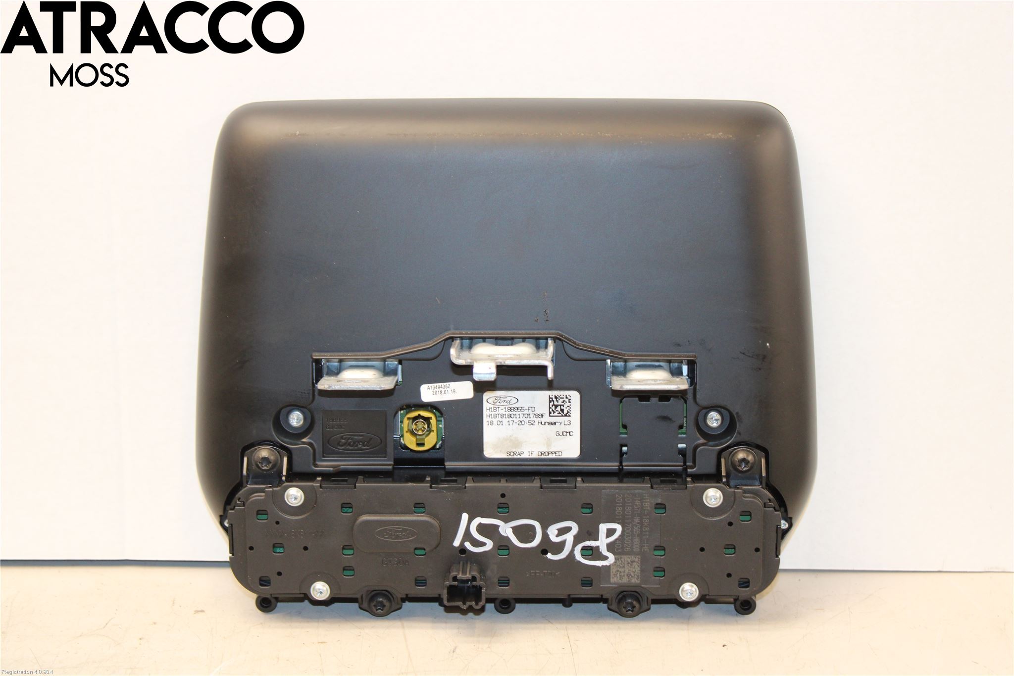 Ford FIESTA (VII) 18-23 Multifunktionsdisplay