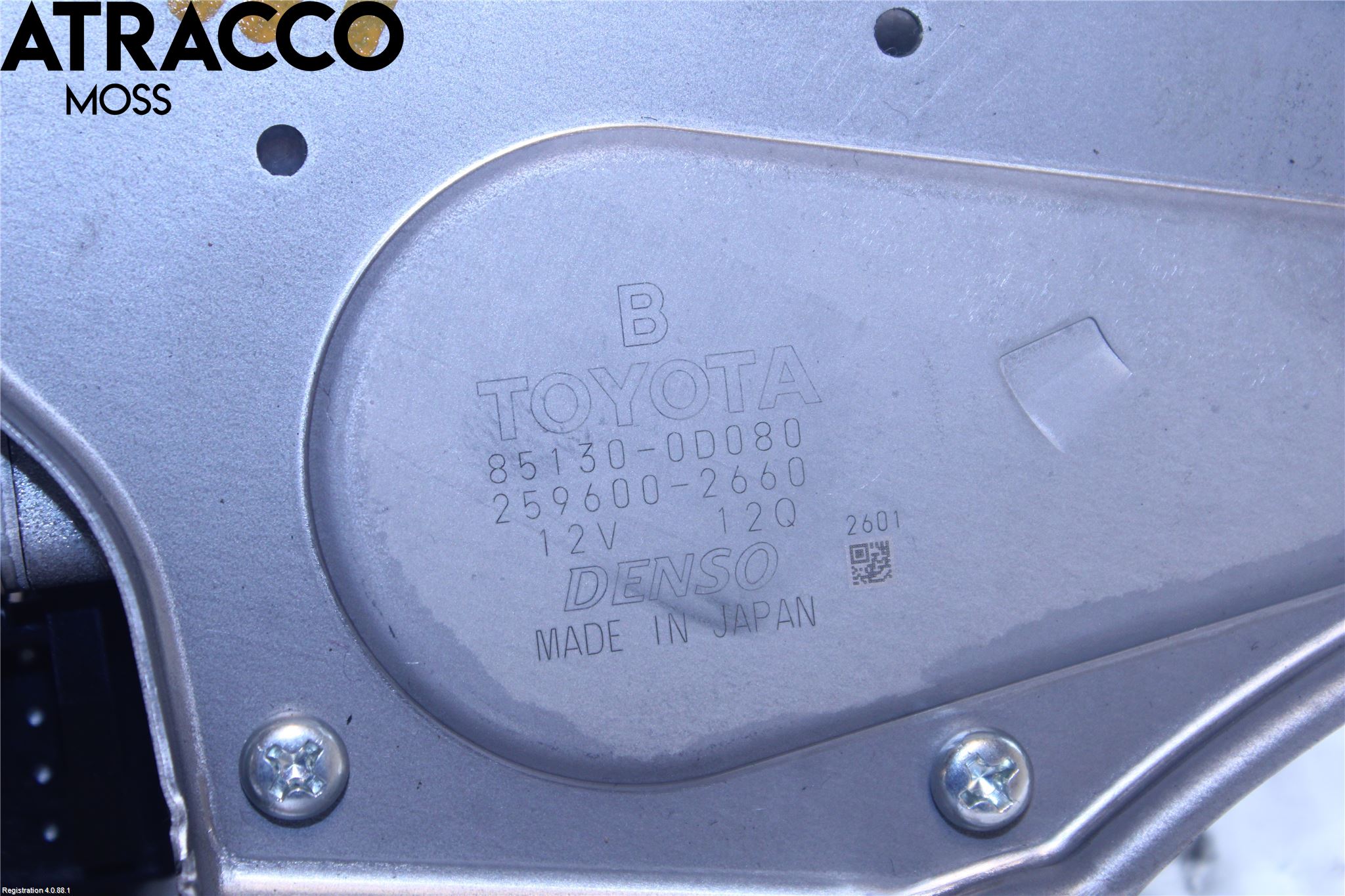 Toyota YARIS XP130 12-14 Viskermotor Bakluke