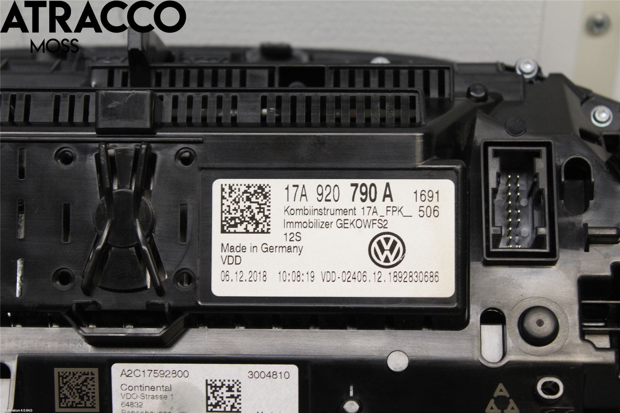 Volkswagen VW T-ROC 18- Instr Kombinert