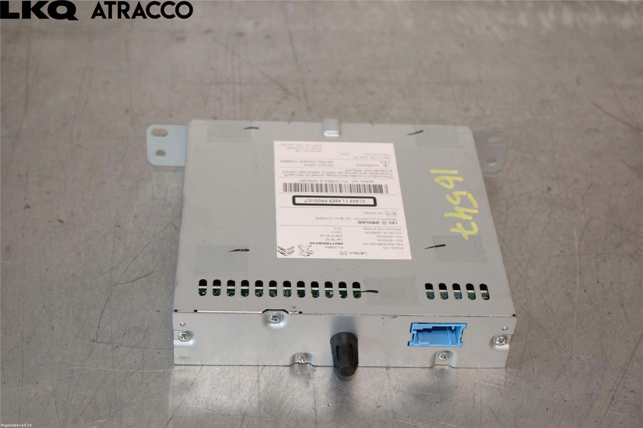 Peugeot 508 11-18 Stereo Cd Veksler