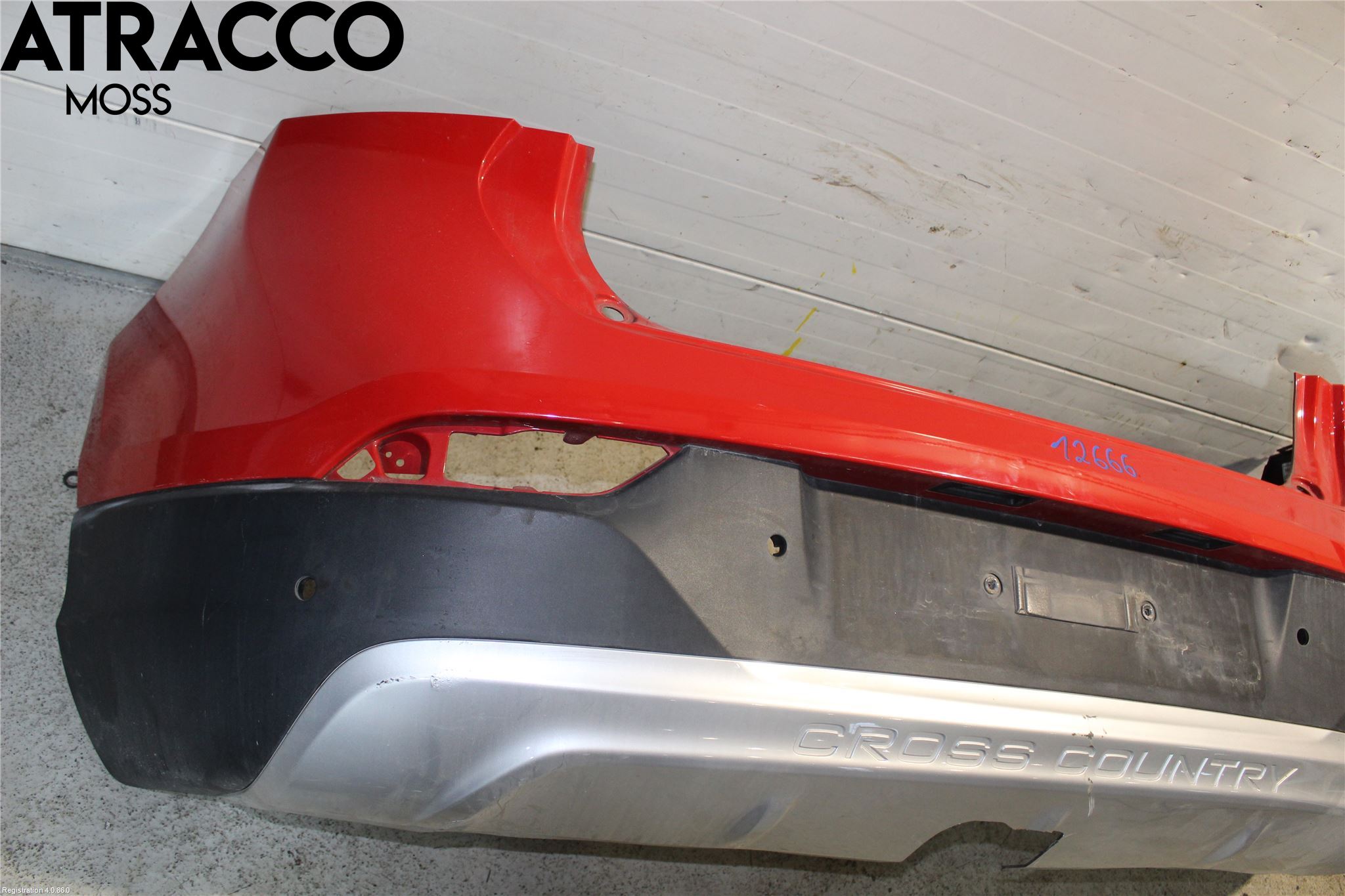 Volvo V40 12-19 Støtfanger Bak