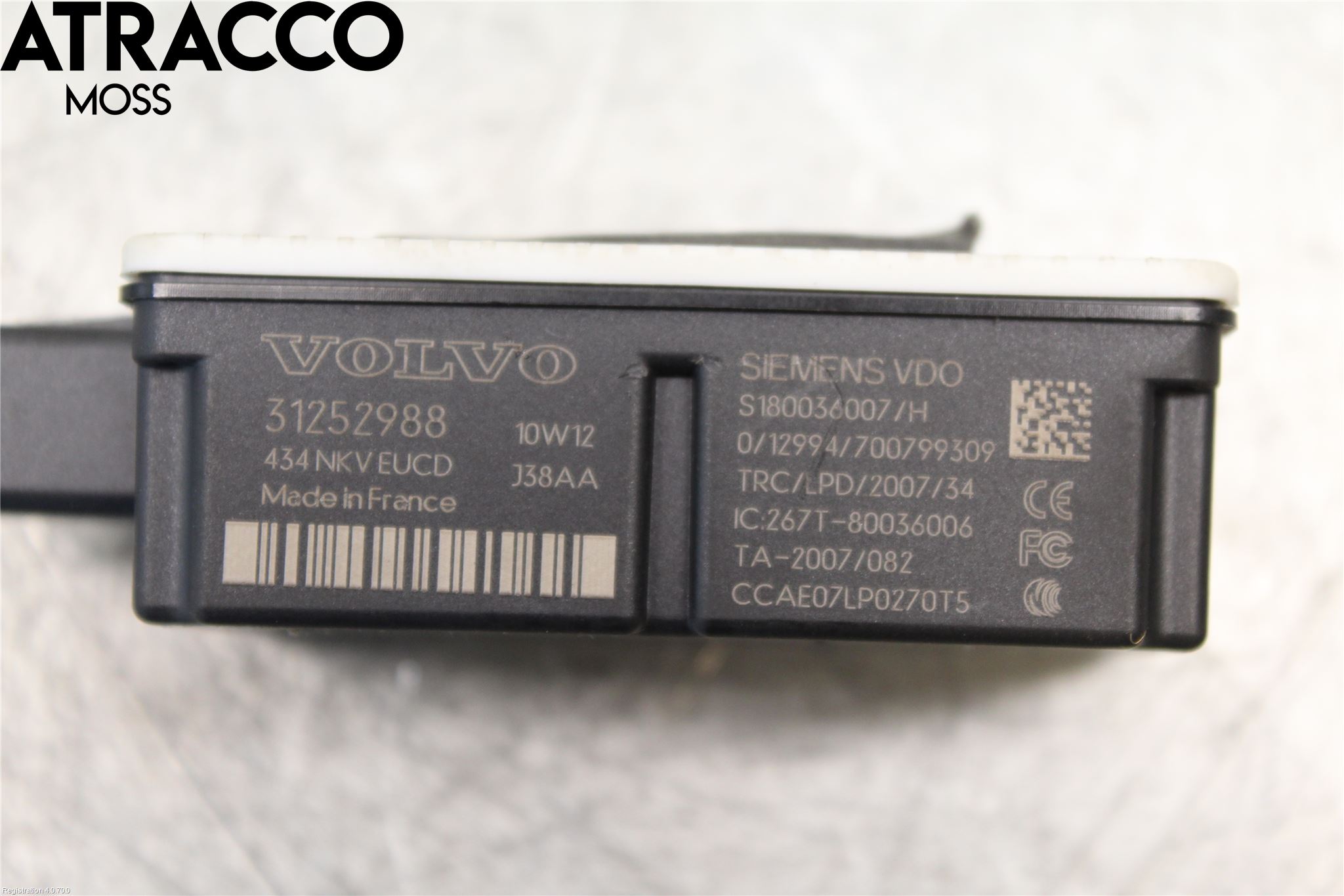 Volvo V70 08-13 Sentrallås Ir Mottager Alarm