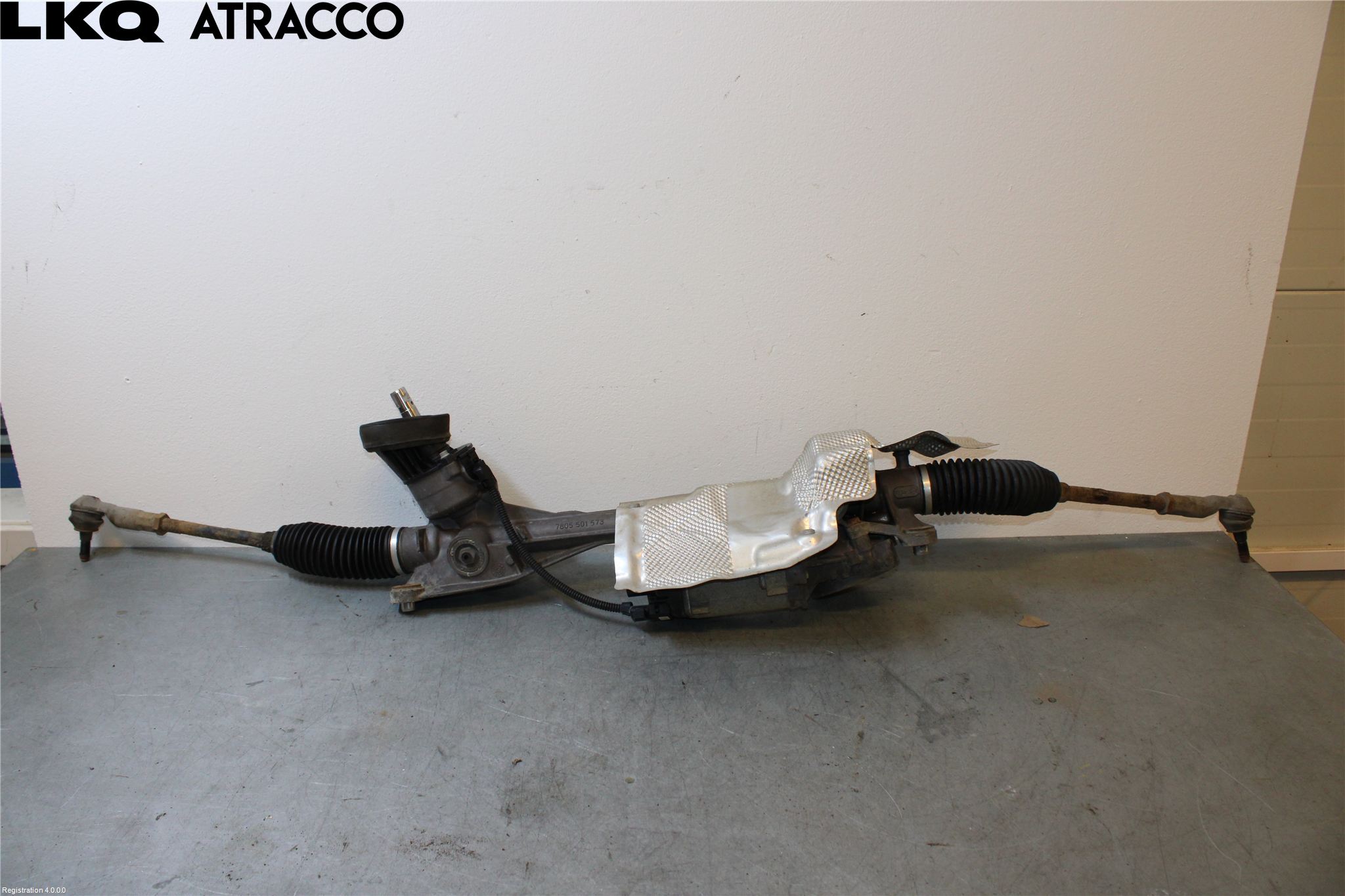Volkswagen VW GOLF / E-GOLF VII 13-20 Servo Snekke - Tannstang
