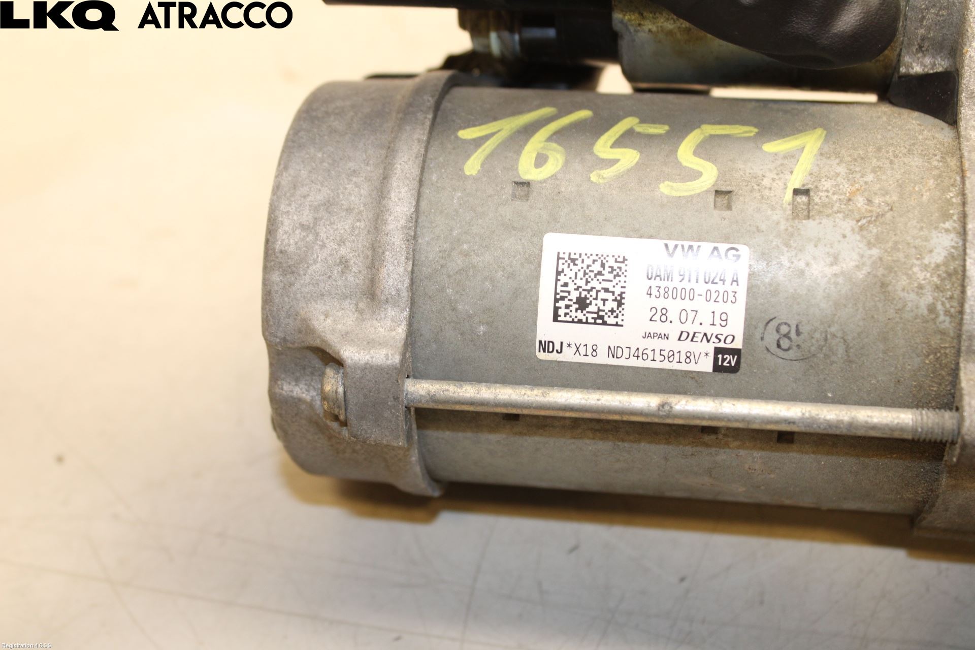 Volkswagen VW T-ROC 18- Startmotor