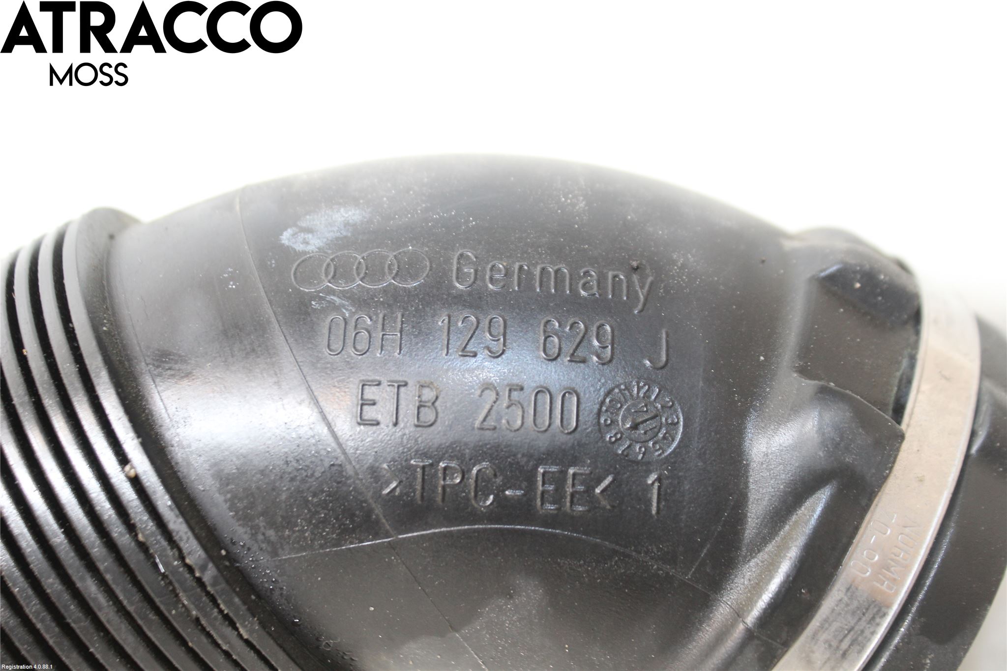 Audi A4/S4 08-11 Inns Gummibelg - Slange