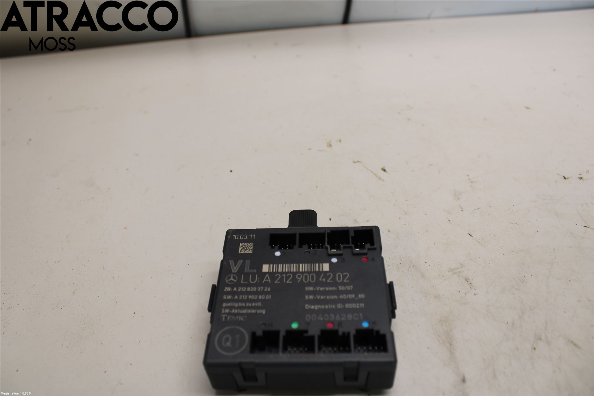 Mercedes-Benz MB E-KLASS (W212) 09-16 Styreenhet Dør