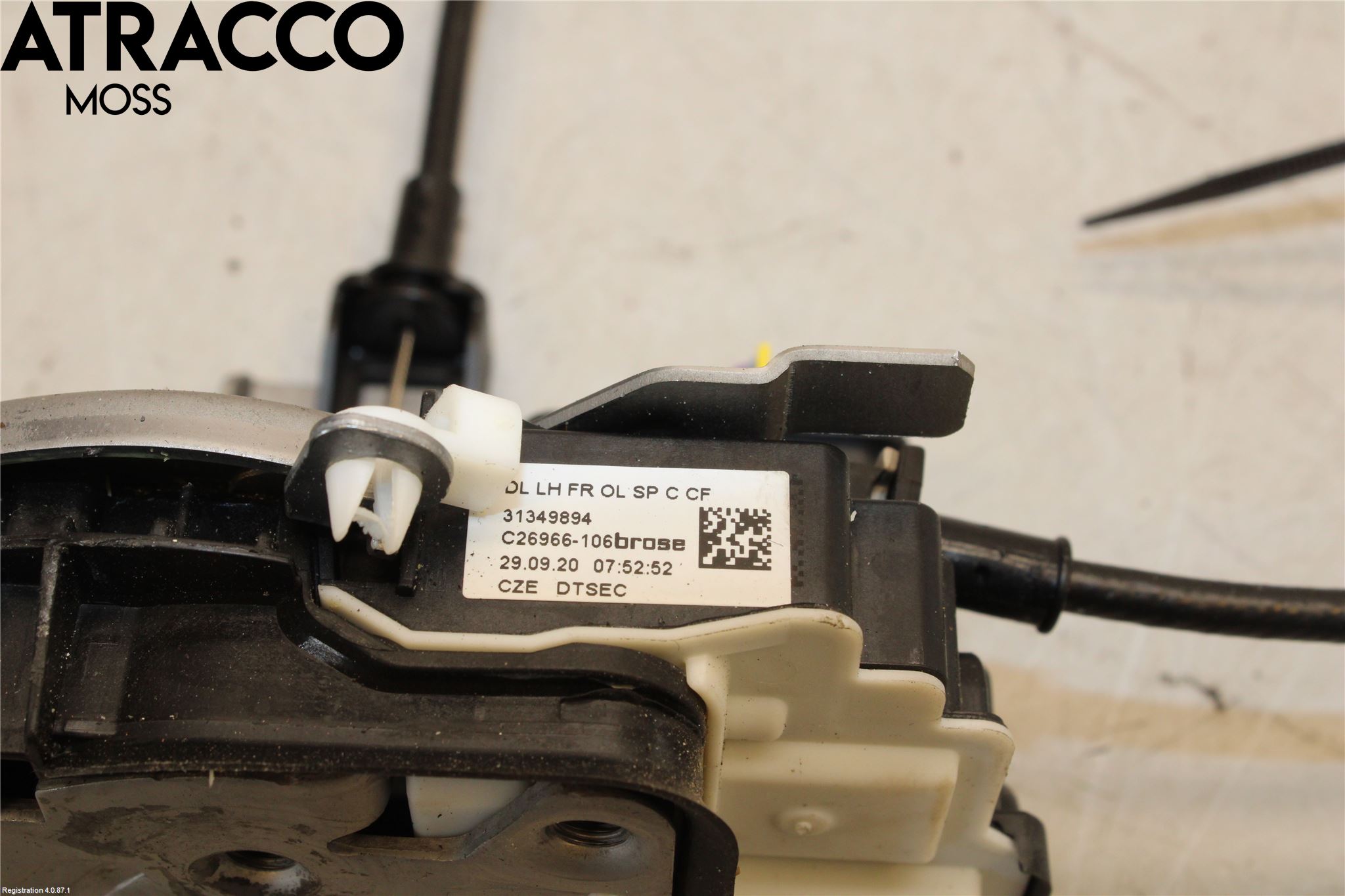 Volvo XC40/RECHARGE 18- Dørlås - Låsekasse