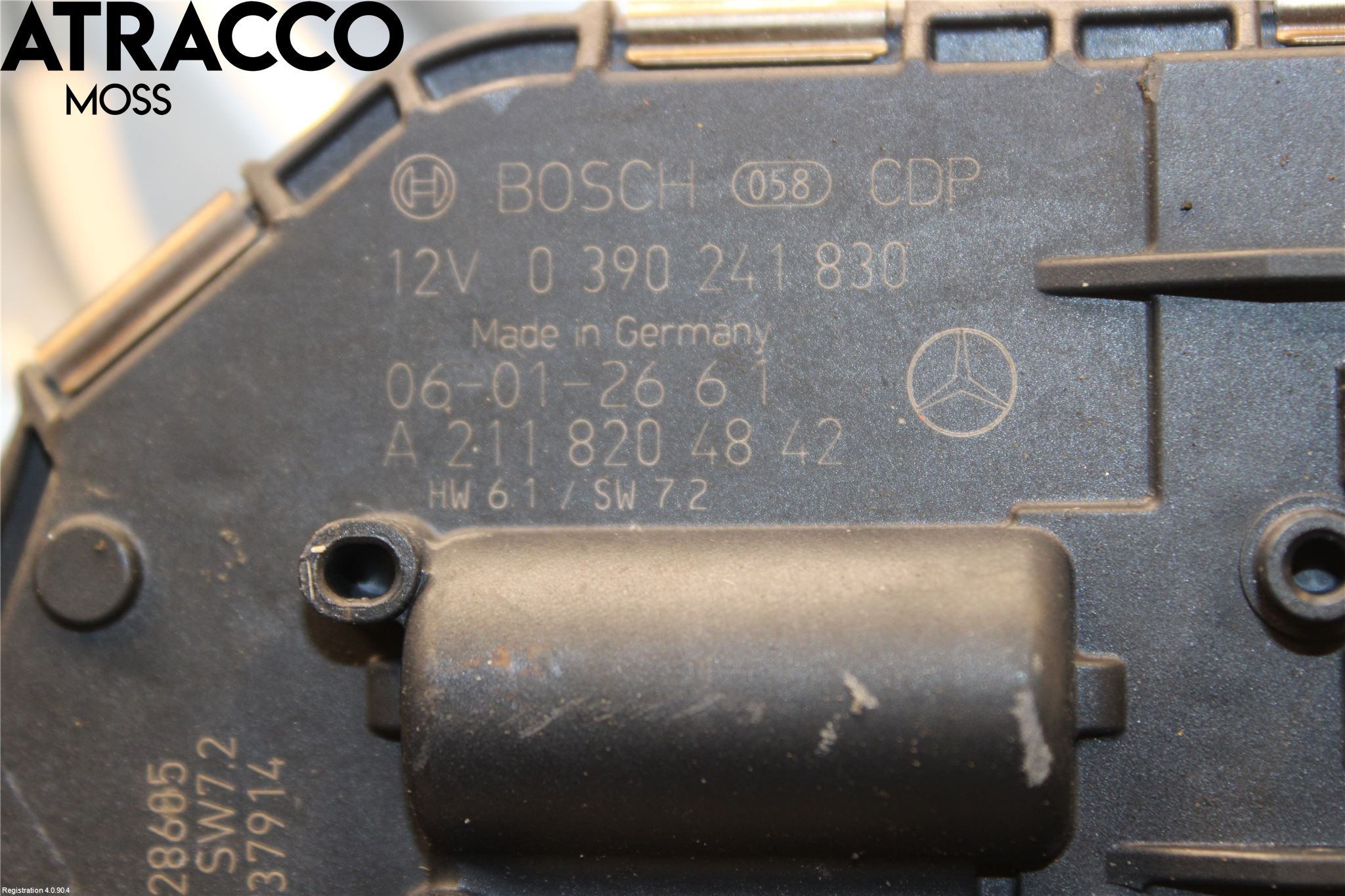 Mercedes-Benz MB E-KLASS (W211) 02-09 Viskermotor Frontrute