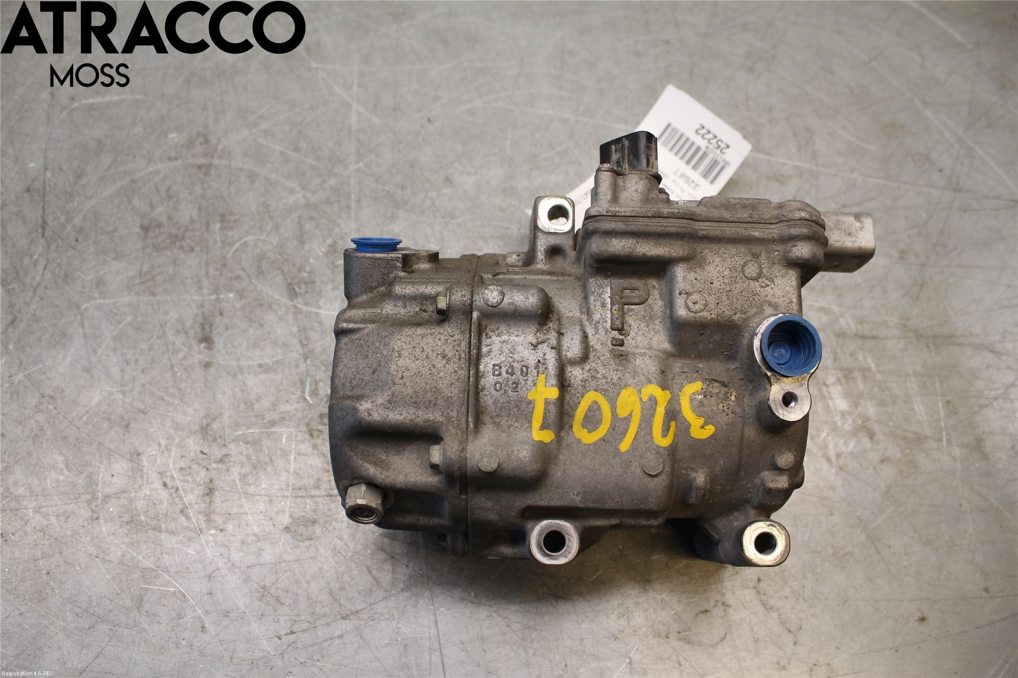 Toyota PRIUS ZVW30 09-20 Varme Ac Kompressor