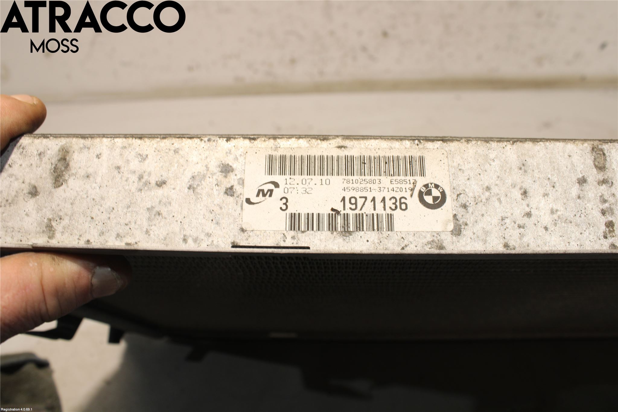 BMW 1 E87/81 5D/3D 03-11 Radiator Manuell