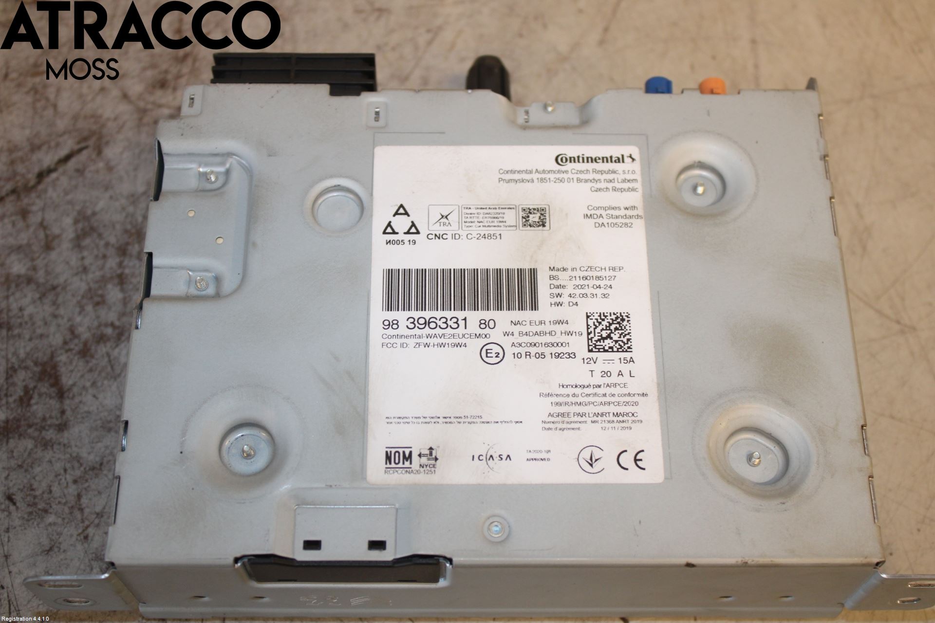 Citroen C4/E-C4 C4X/E-C4X III 21- Stereo Radio