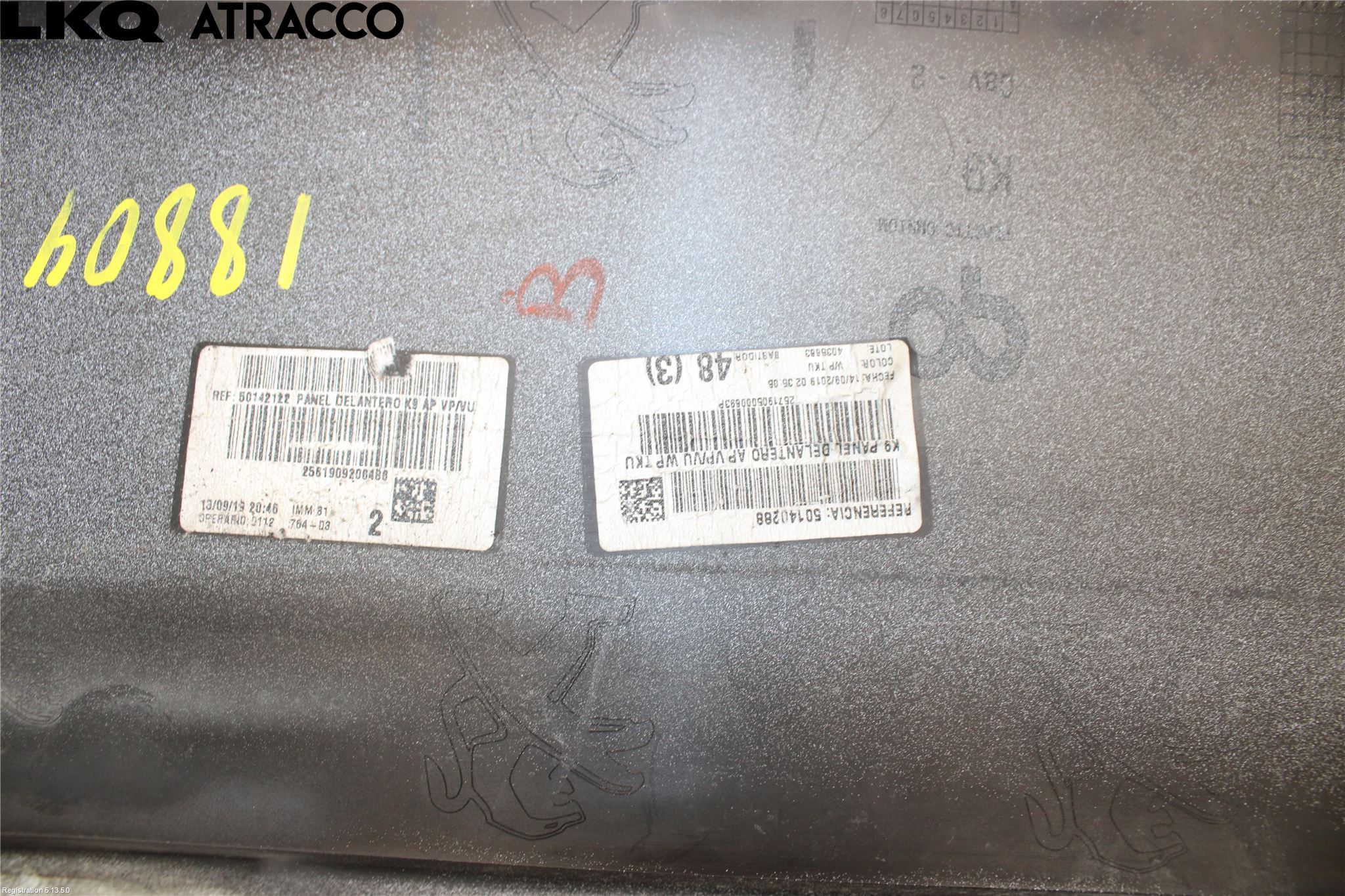 Peugeot PARTNER/E-PARTNER 19- Spoiler Bakluke