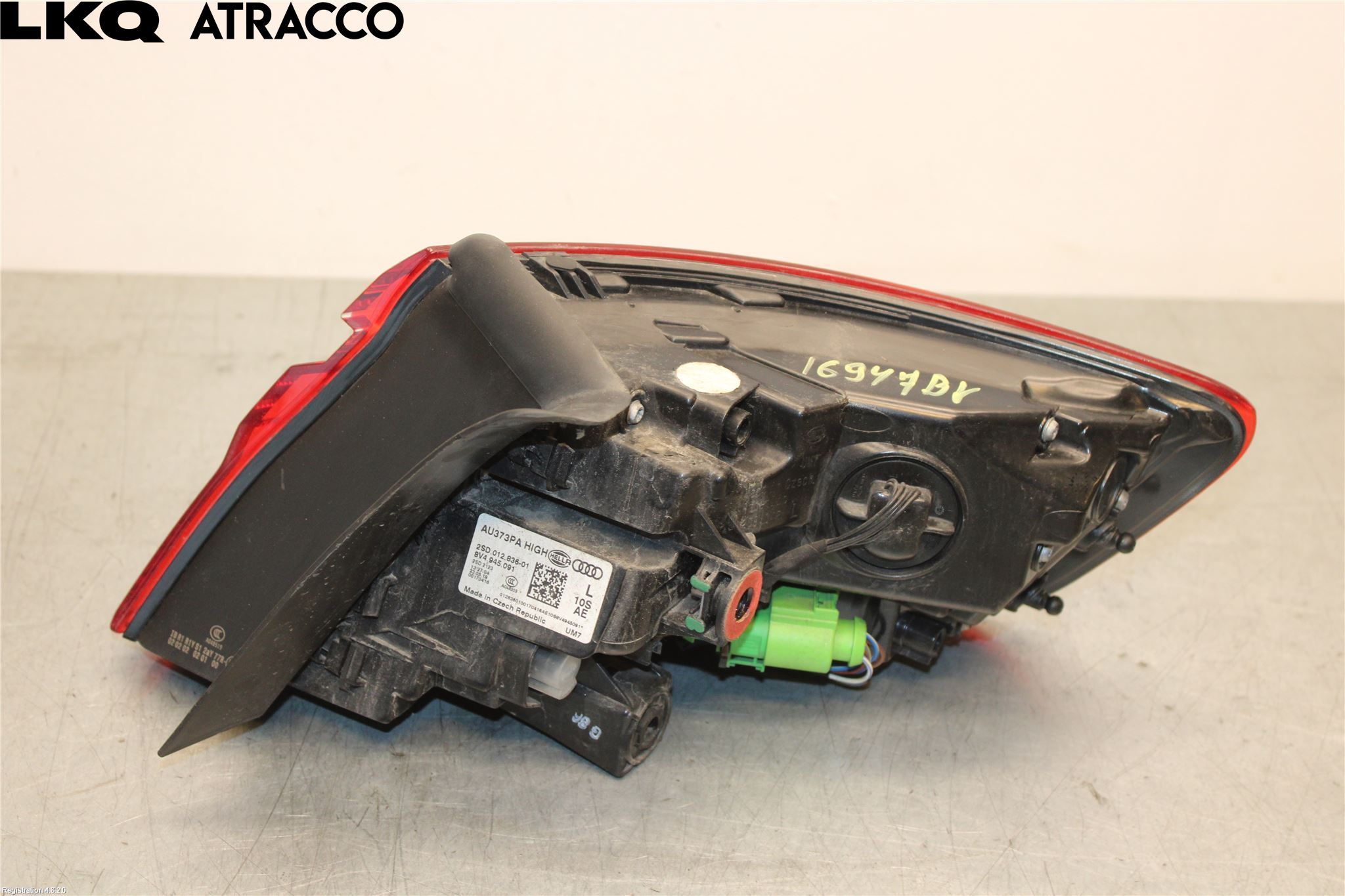 Audi A3/S3 8V 13-20 Baklykt Venstre