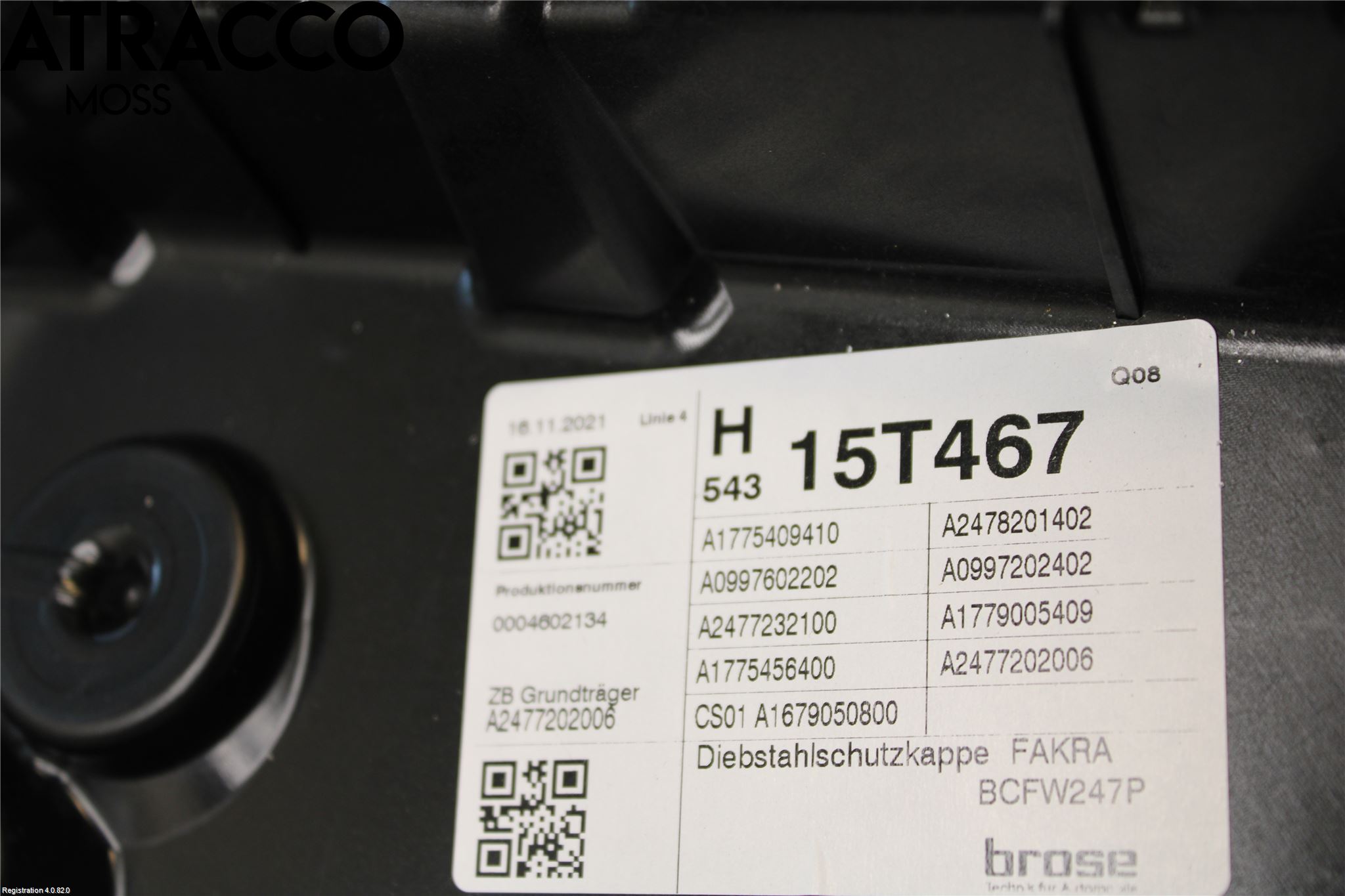 Mercedes-Benz MB EQA (H243) 21- Vindusheis