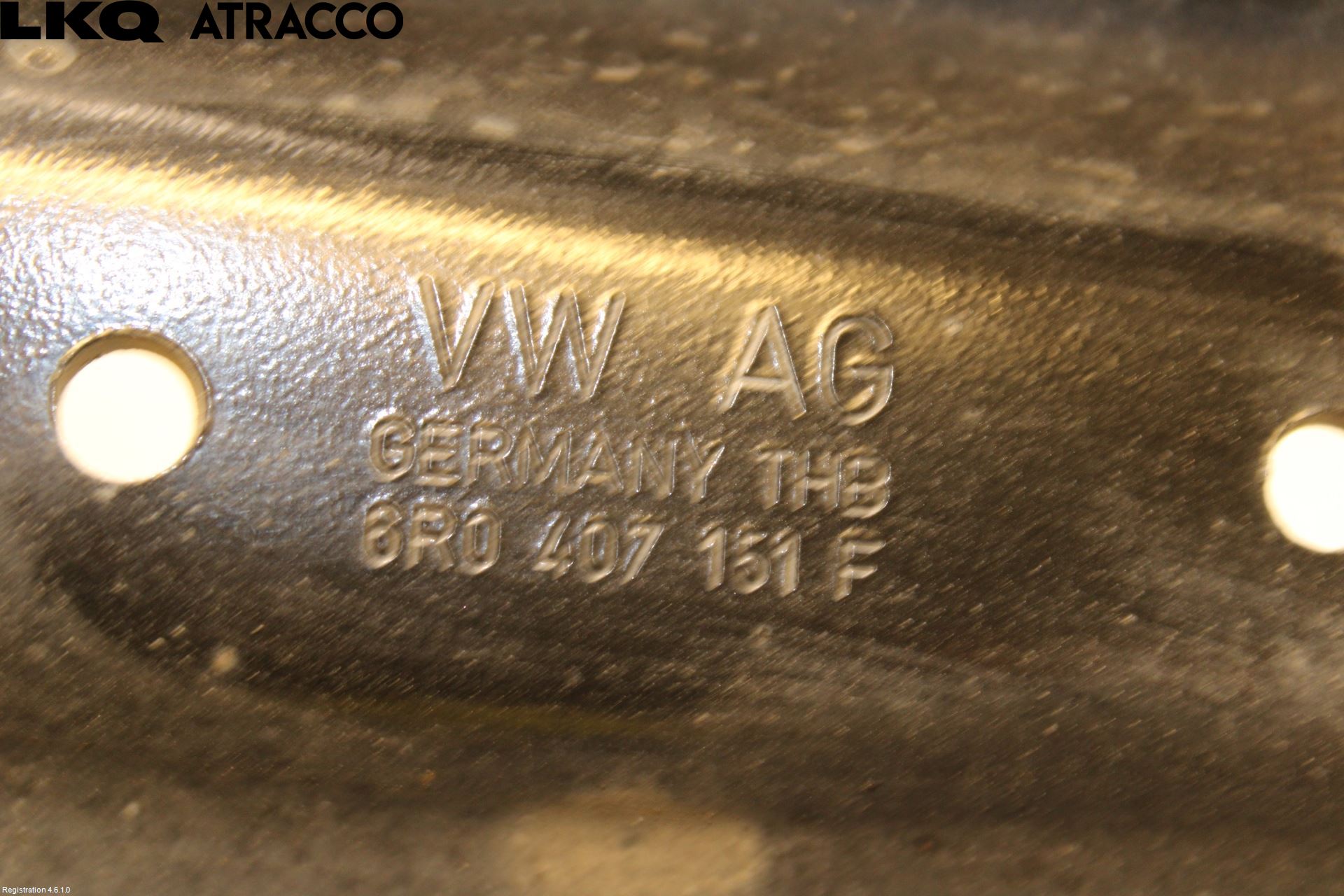 Volkswagen VW POLO 10-17 Bærearm Foran Venstre Nedre