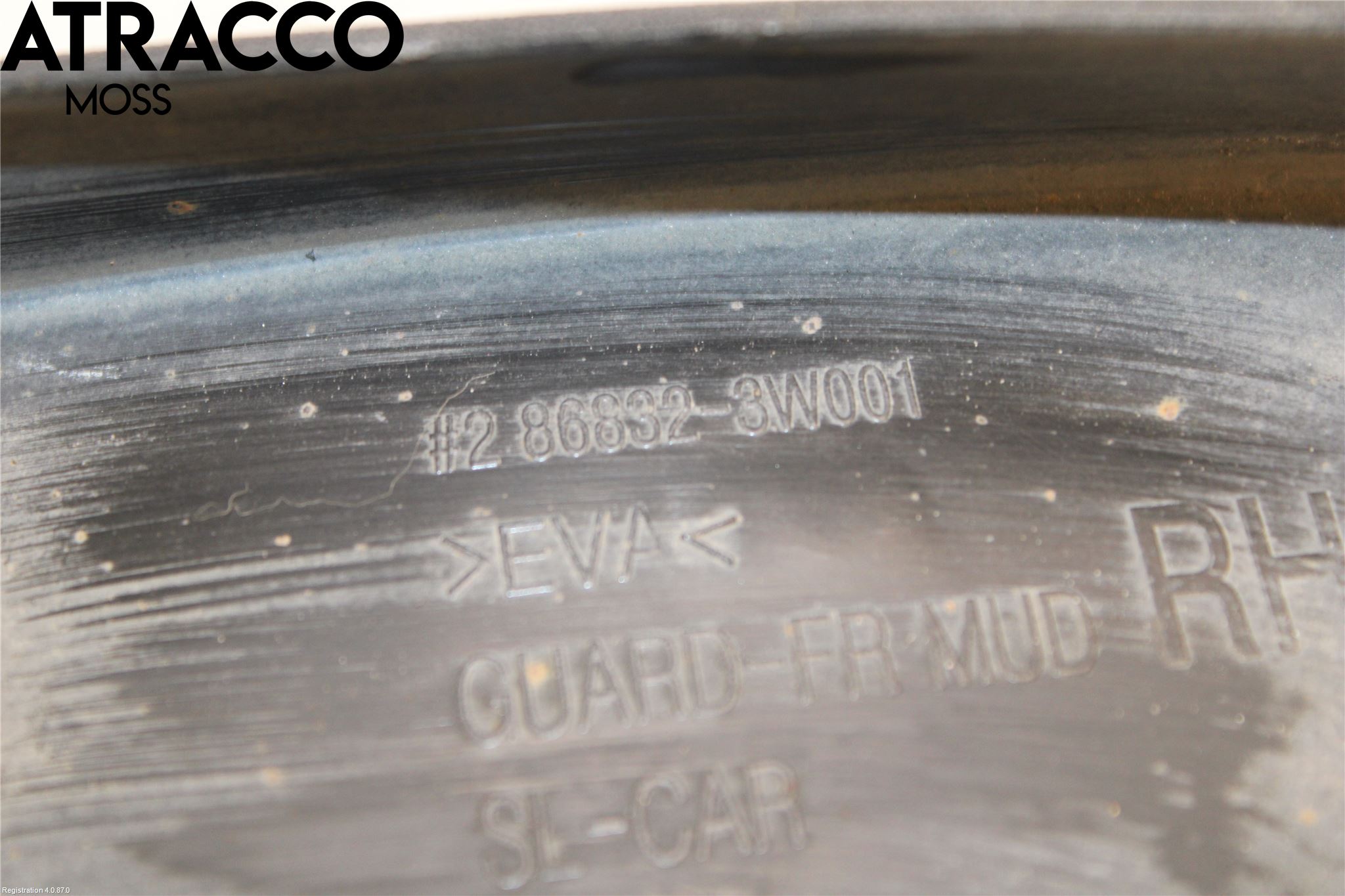 Kia SPORTAGE (SL) 11-15 Stänkskydd