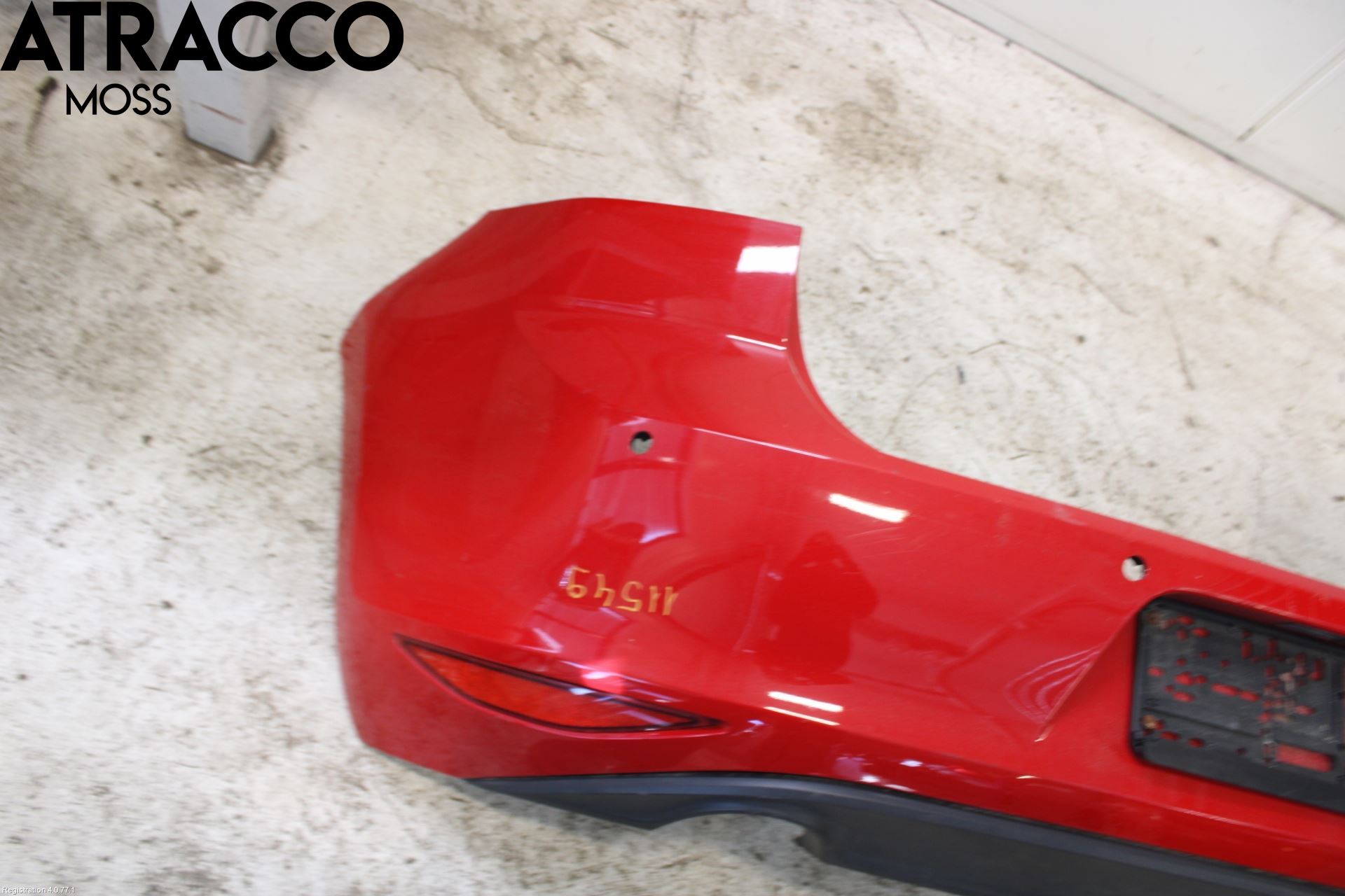 Volkswagen VW POLO 10-17 Støtfanger Bak