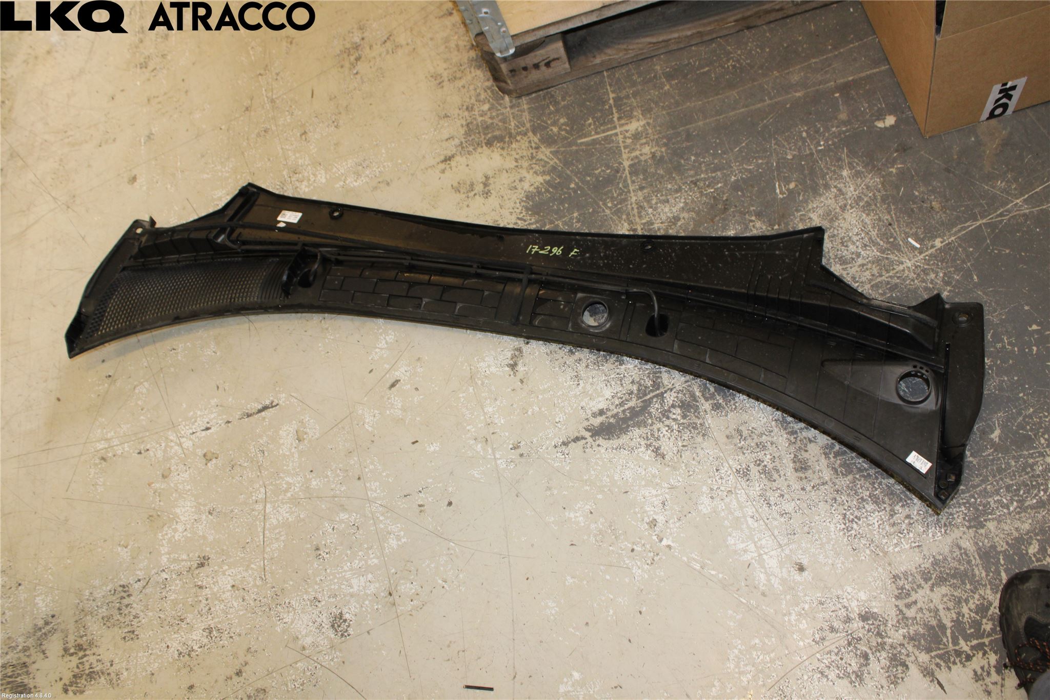 Hyundai IONIQ 6 CE 23- Visker Deksel-Grill-Under Frr