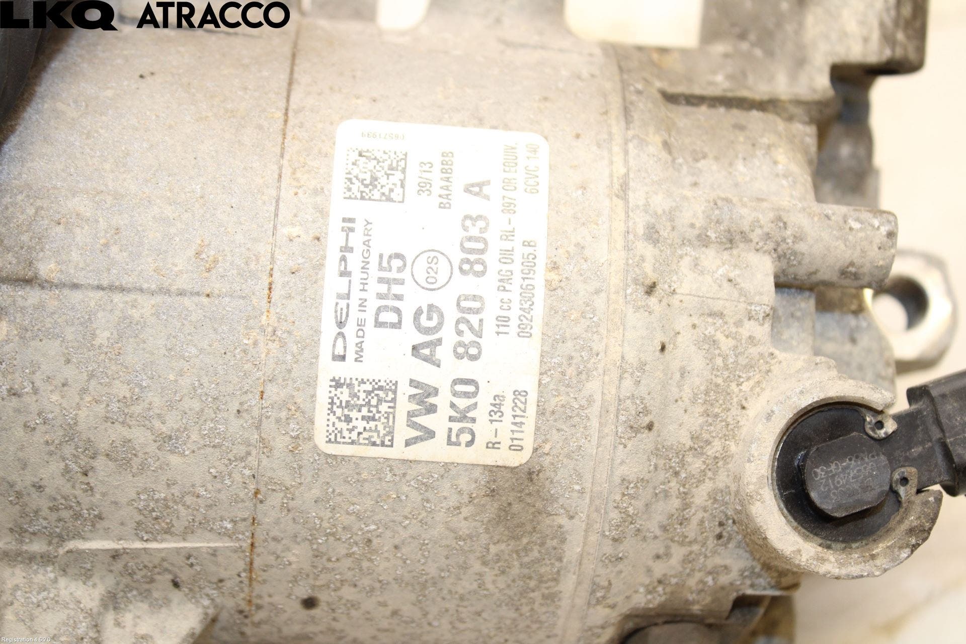 Volkswagen VW CADDY 11-15 Varme Ac Kompressor