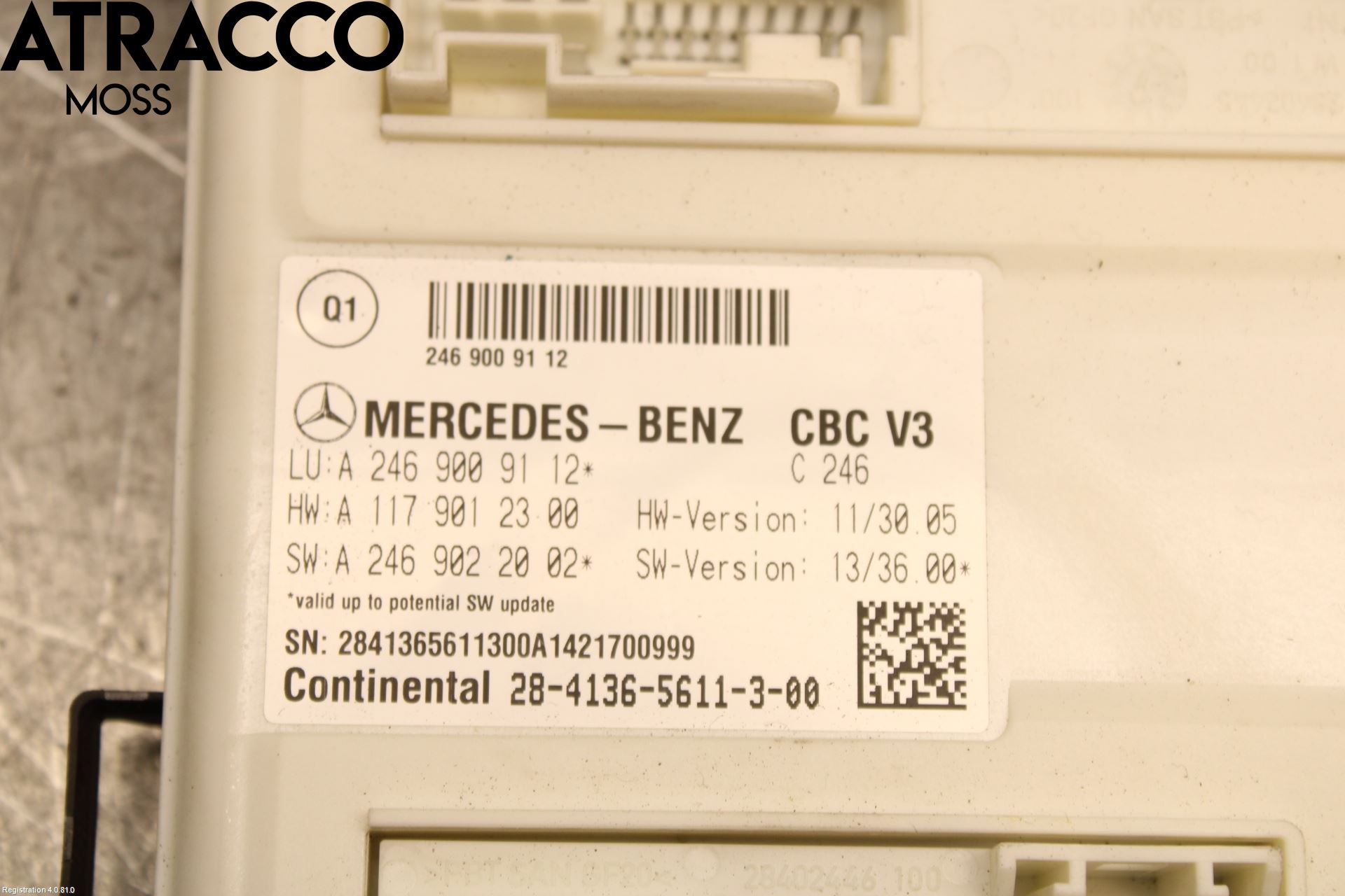 Mercedes-Benz MB A-KLASS (W176) 13-18 Styreenhet Øvrig