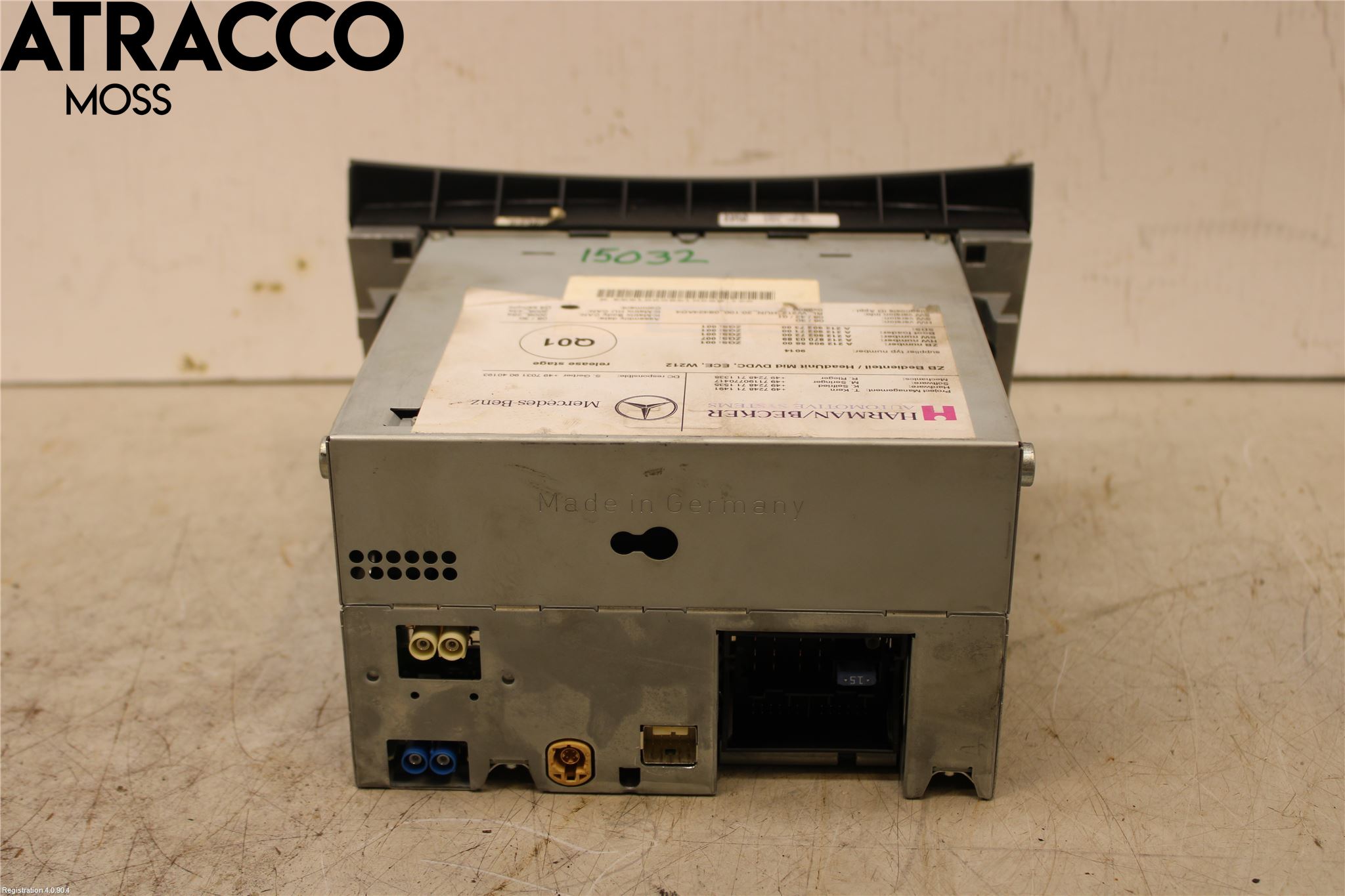 Mercedes-Benz MB E-KLASS (W212) 09-16 Stereo Radio Med Cd