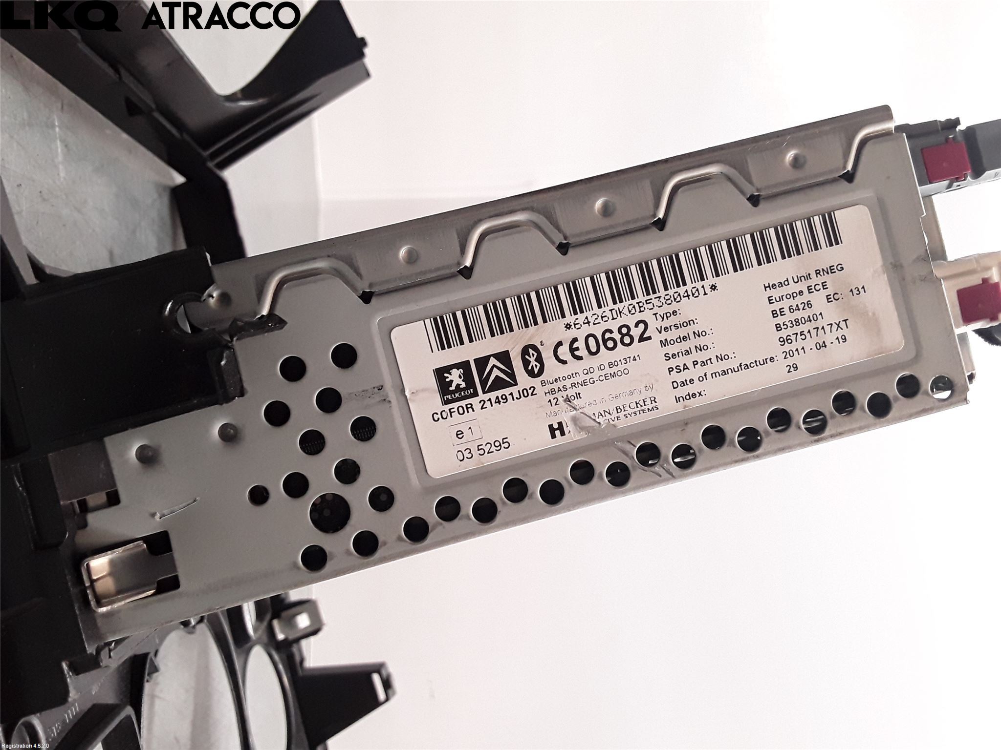 Peugeot 5008 10-16 Stereo Radio