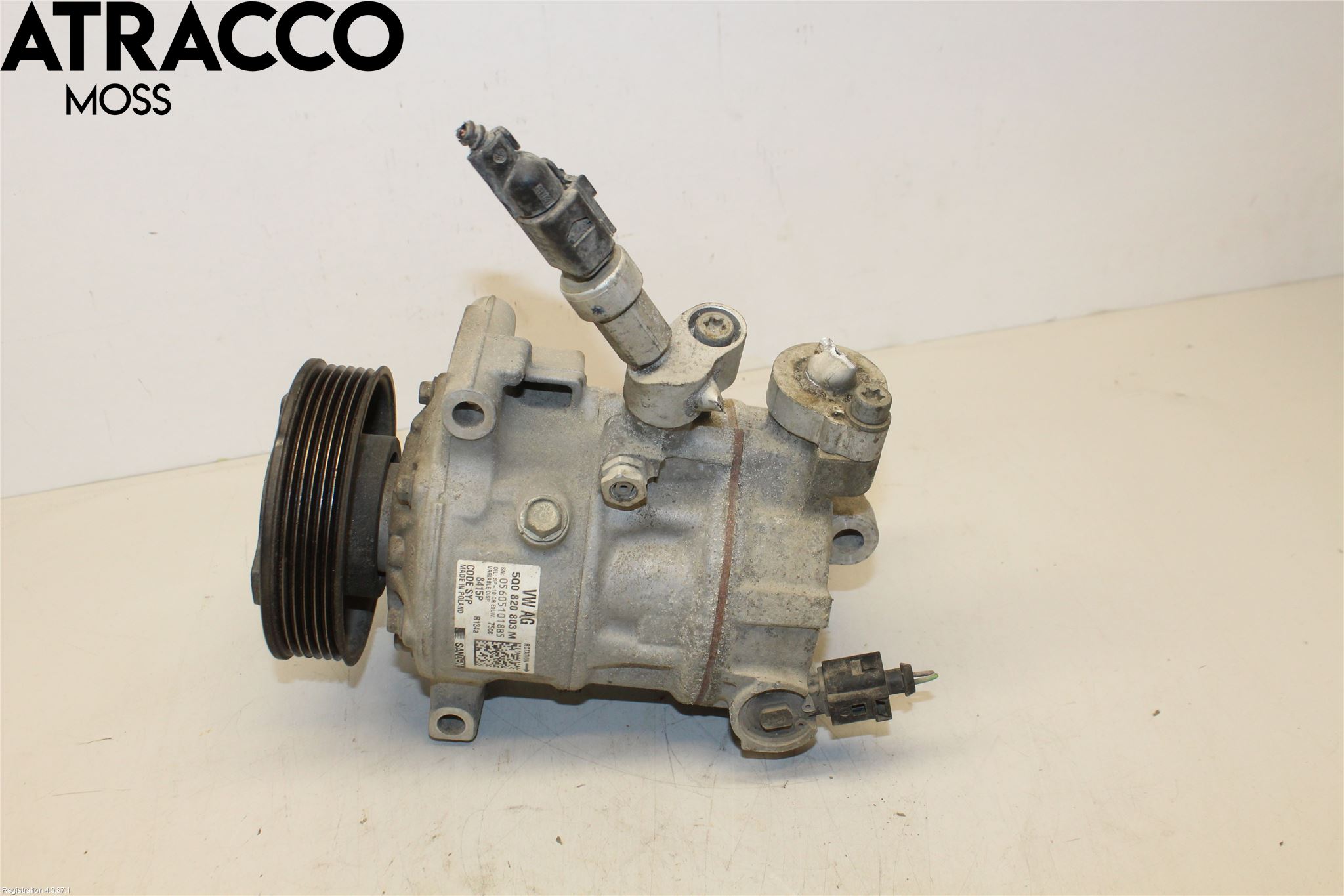 Volkswagen VW CADDY 16-20 Varme Ac Kompressor
