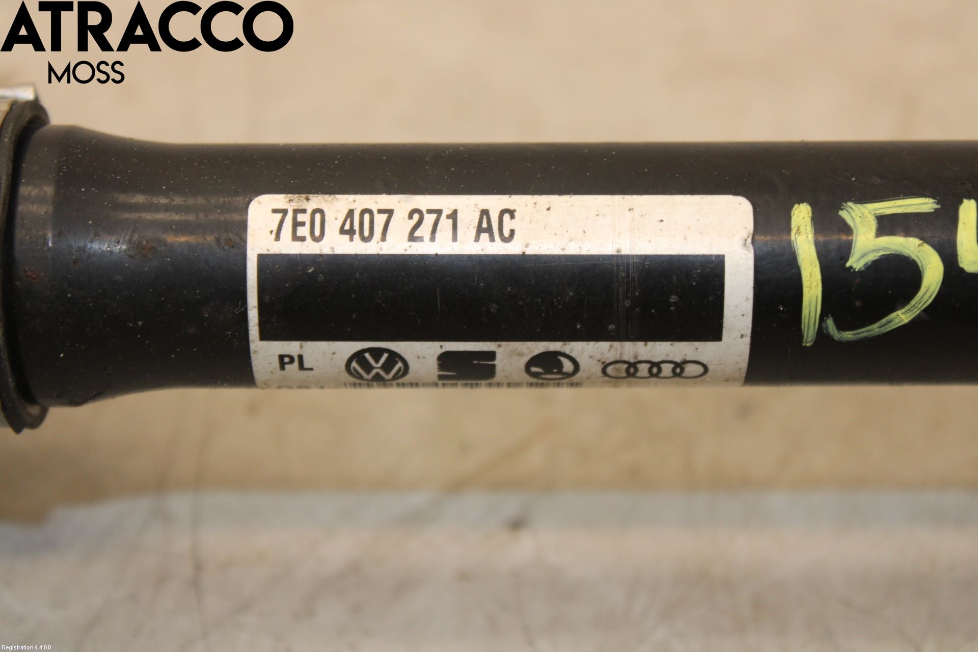 Volkswagen VW TRANSP/CARAVELLE (T6) 16-22 Drivaksel Foran Kompl Venstre