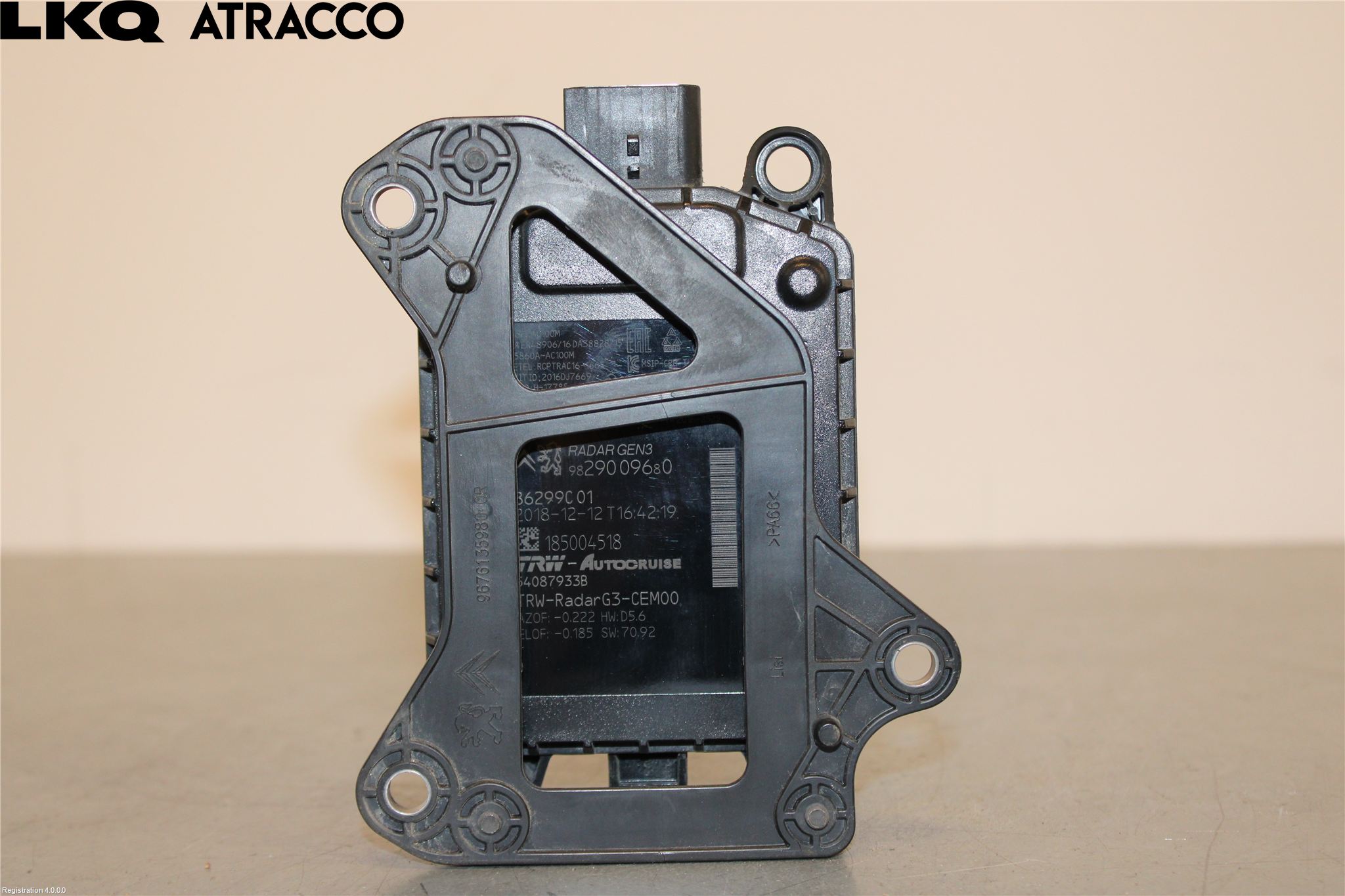 Peugeot 3008 09-16 Sensor Parkering Front