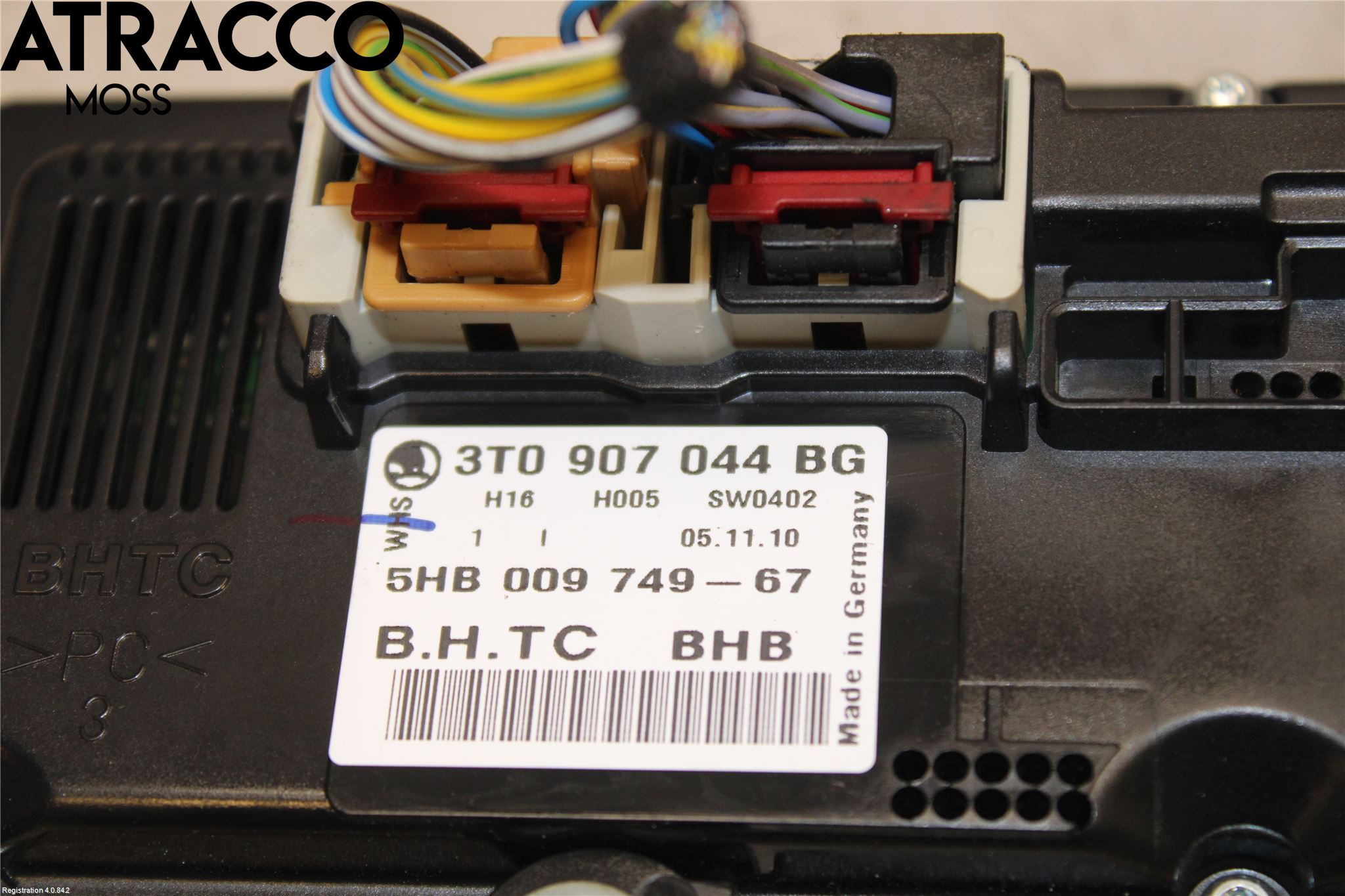 Skoda OCTAVIA (1Z) 05-13 Varme Ac Betjening-Display