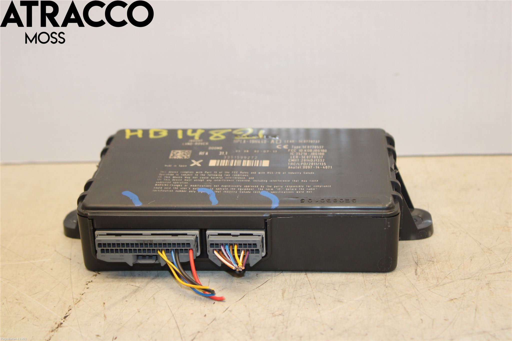 Jaguar F-PACE Styrenhet Nyckellös System