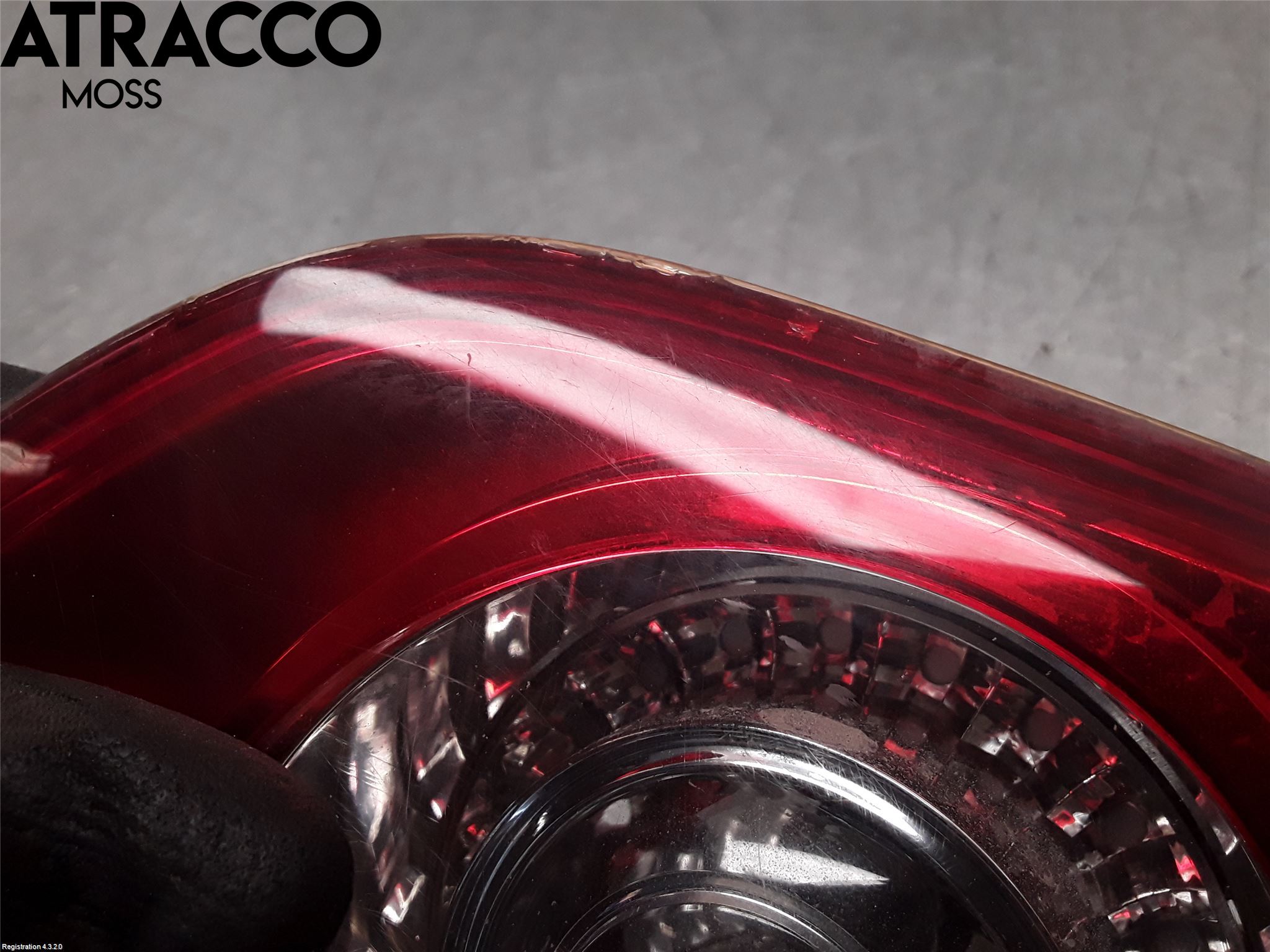 Volkswagen VW PASSAT 05-11 Baklykt Høyre  På Luke(Indre)