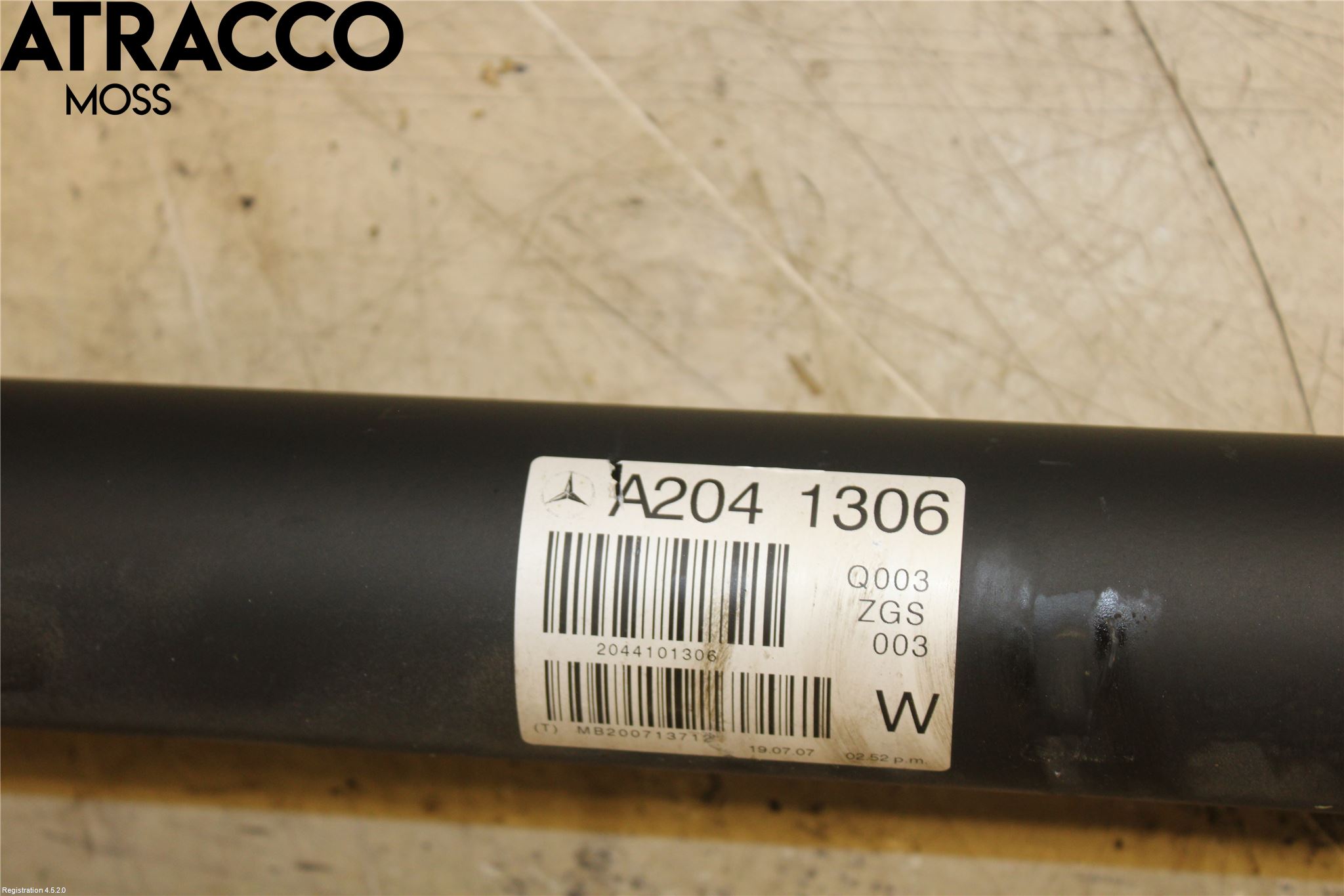 Mercedes-Benz MB C-KLASS (W204) 07-15 Mellomaksel Kompl