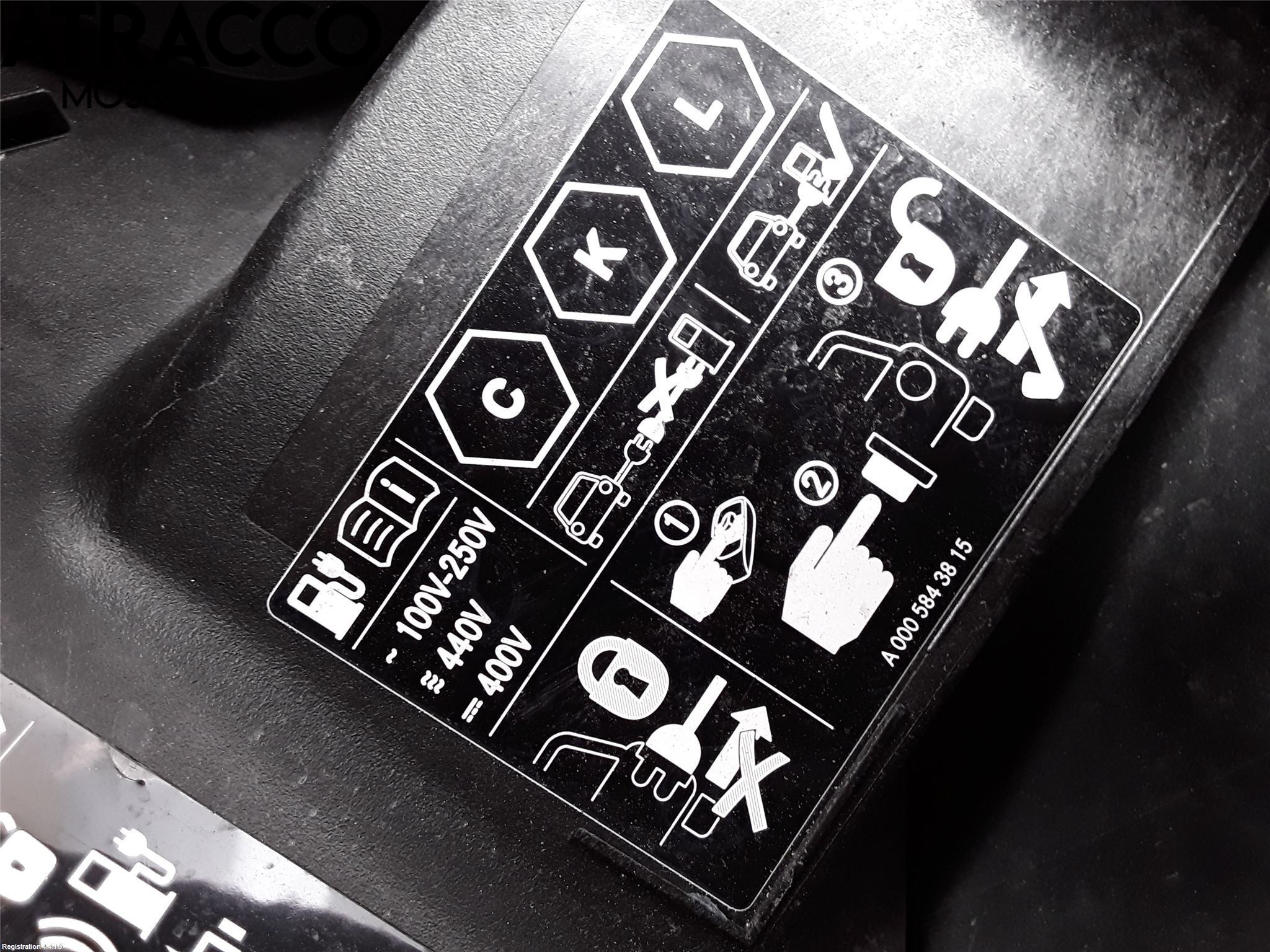 Mercedes-Benz MB EQV (447) 21- Drivstoff Tankluke