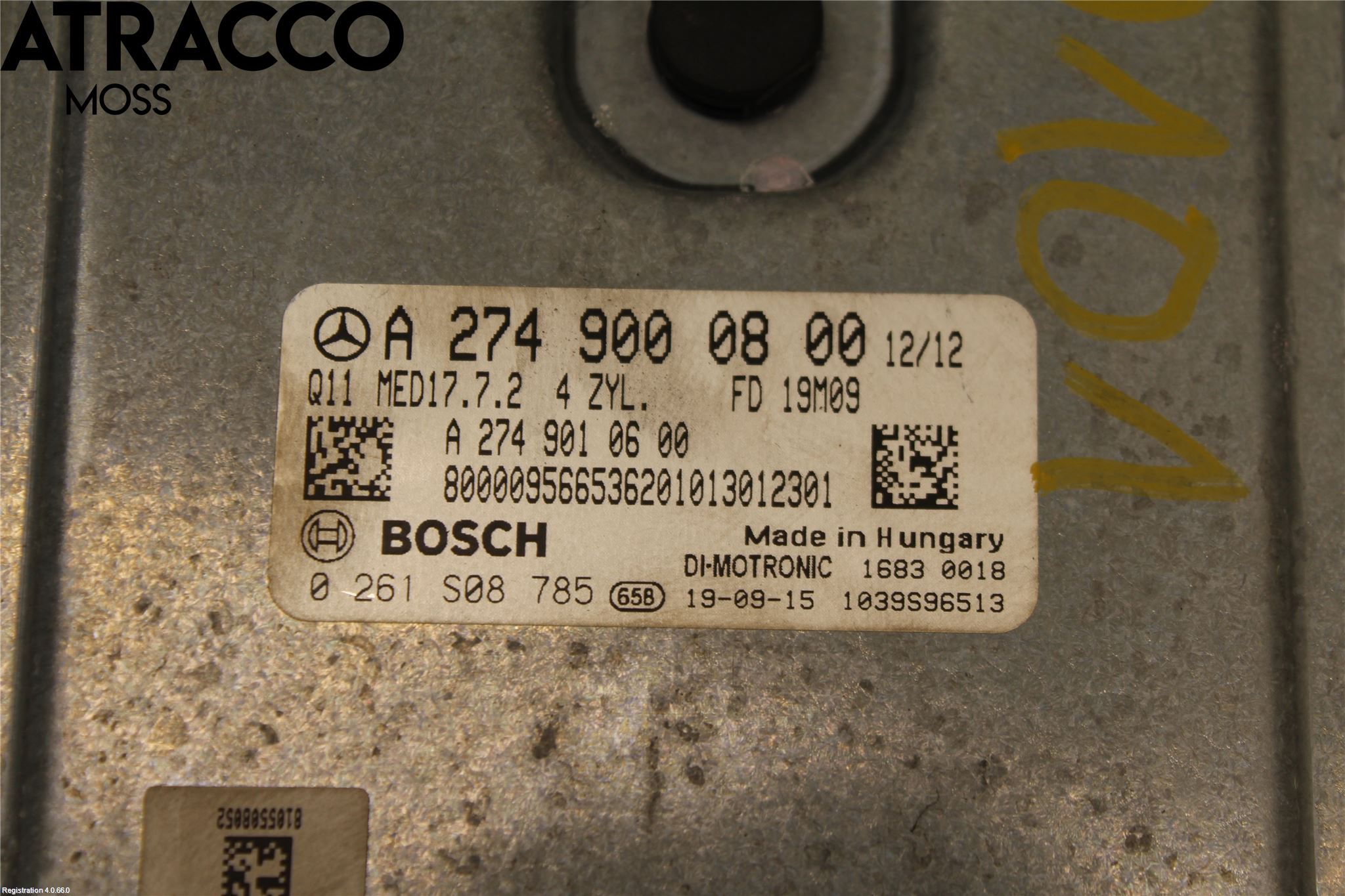 Mercedes-Benz MB C-KLASS (W205) 14-21 Styreenhet Øvrig