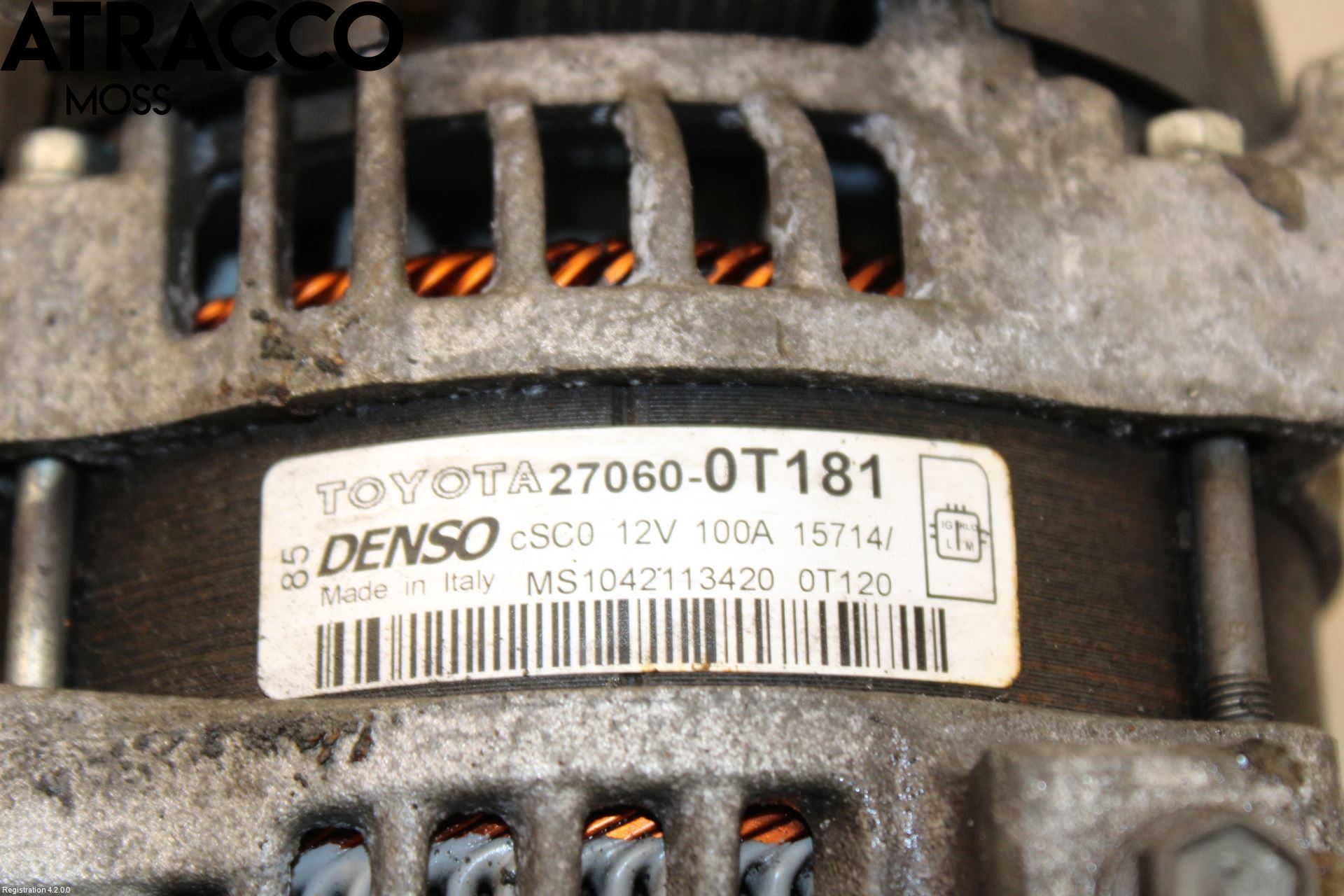 Toyota AVENSIS 09-15 Dynamo