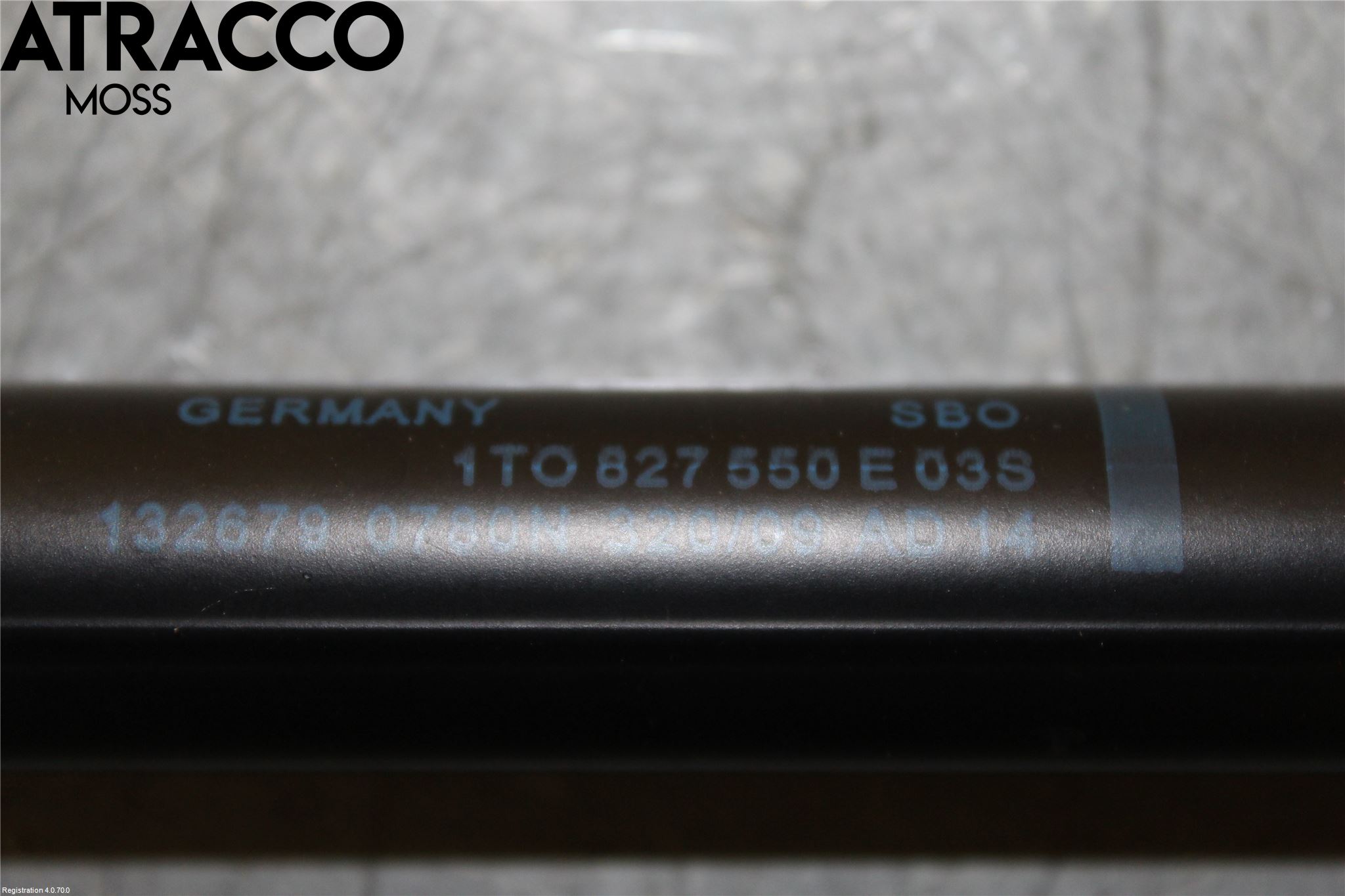 Volkswagen VW TOURAN 03-10 Bakluke Demper-Gassfjær